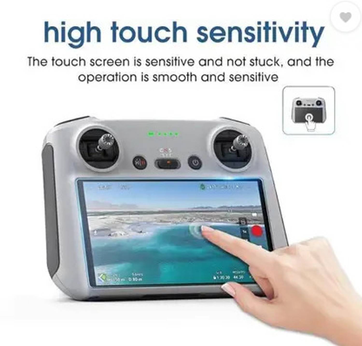 THJDG Impossible Screen Guard for Mini 4 Pro (DJI RC 2), Folding Mini-Drone with 4K HDR Video - Copy (2)