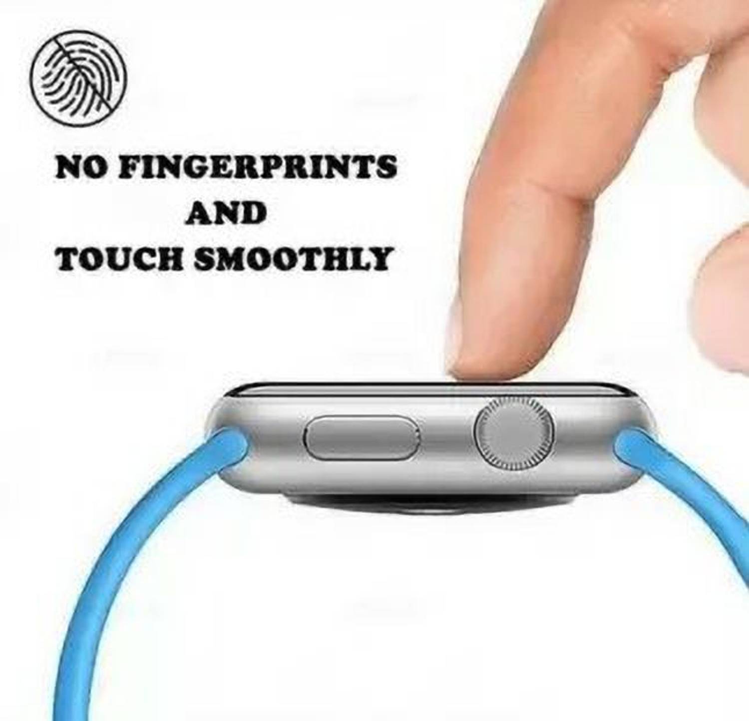 KONG FU MA Nano Glass for Apple Watch Series 7 - Image 2