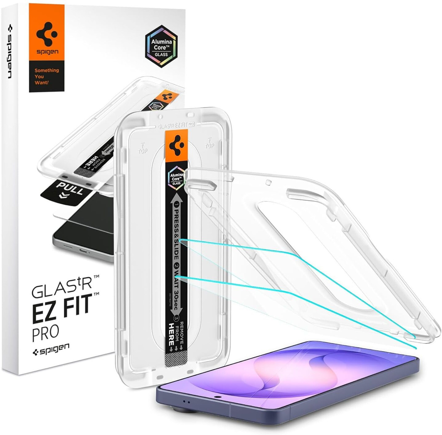 Spigen Screen Guard with Applicator Kit for S26 Ultra, Samsung S26 Ultra, Galaxy S26 Ultra