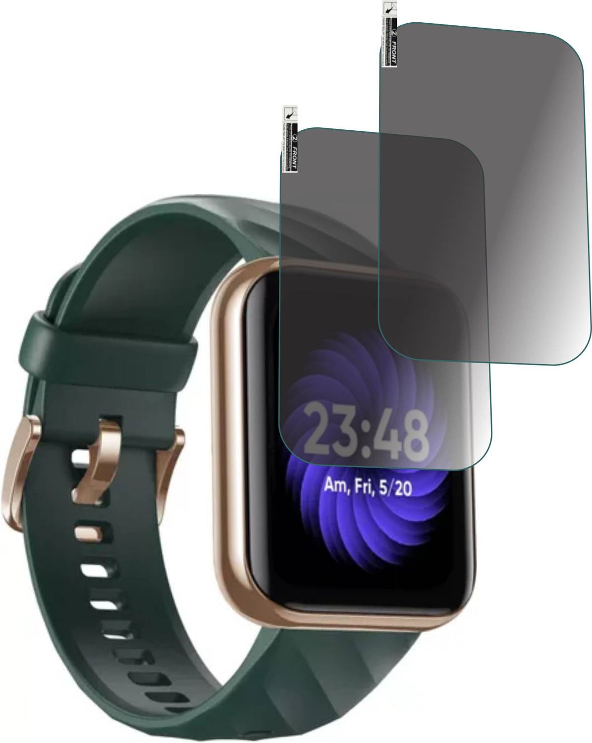 chakoor Screen Guard for DIZO WATCH D SMARTWATCH