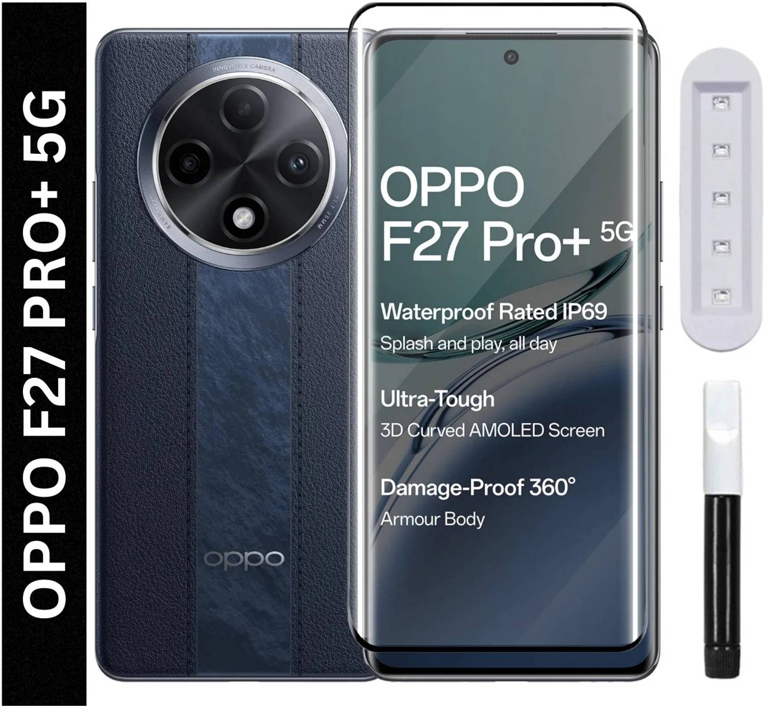 SHIELDXPERT Screen Guard for OPPO F27 PRO+ 5G (Pack of 1)
