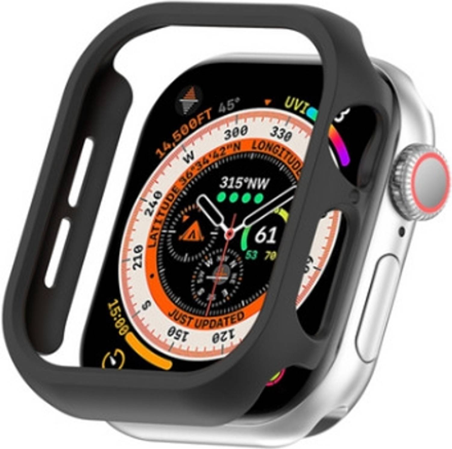 KAZUKI Screen Guard for Apple iWatch Series 10 42mm Half Pack PC