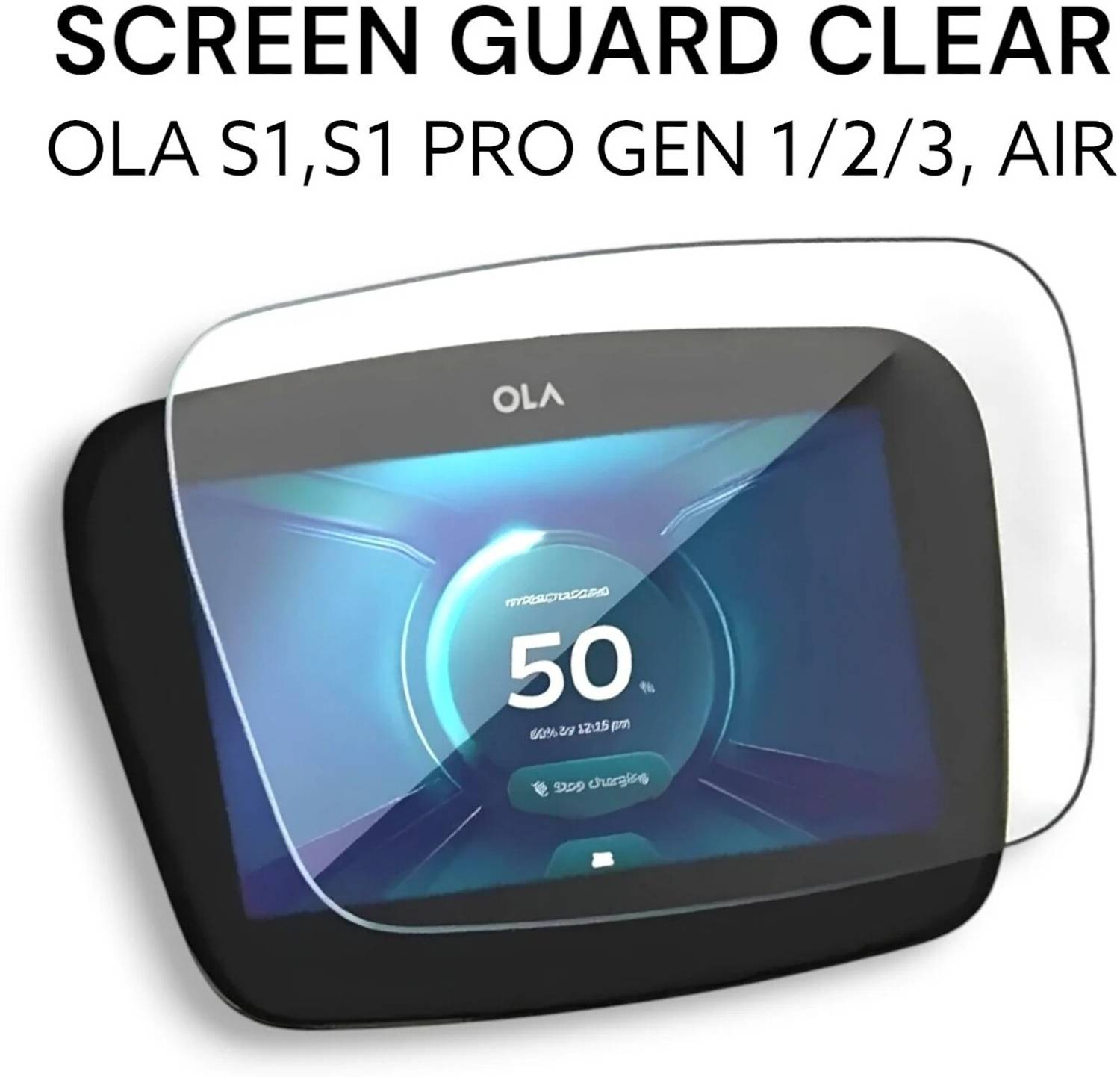 MK TRADING Screen Guard for Ola S1, S1 PRO Gen1, S1 PRO Gen2, S1