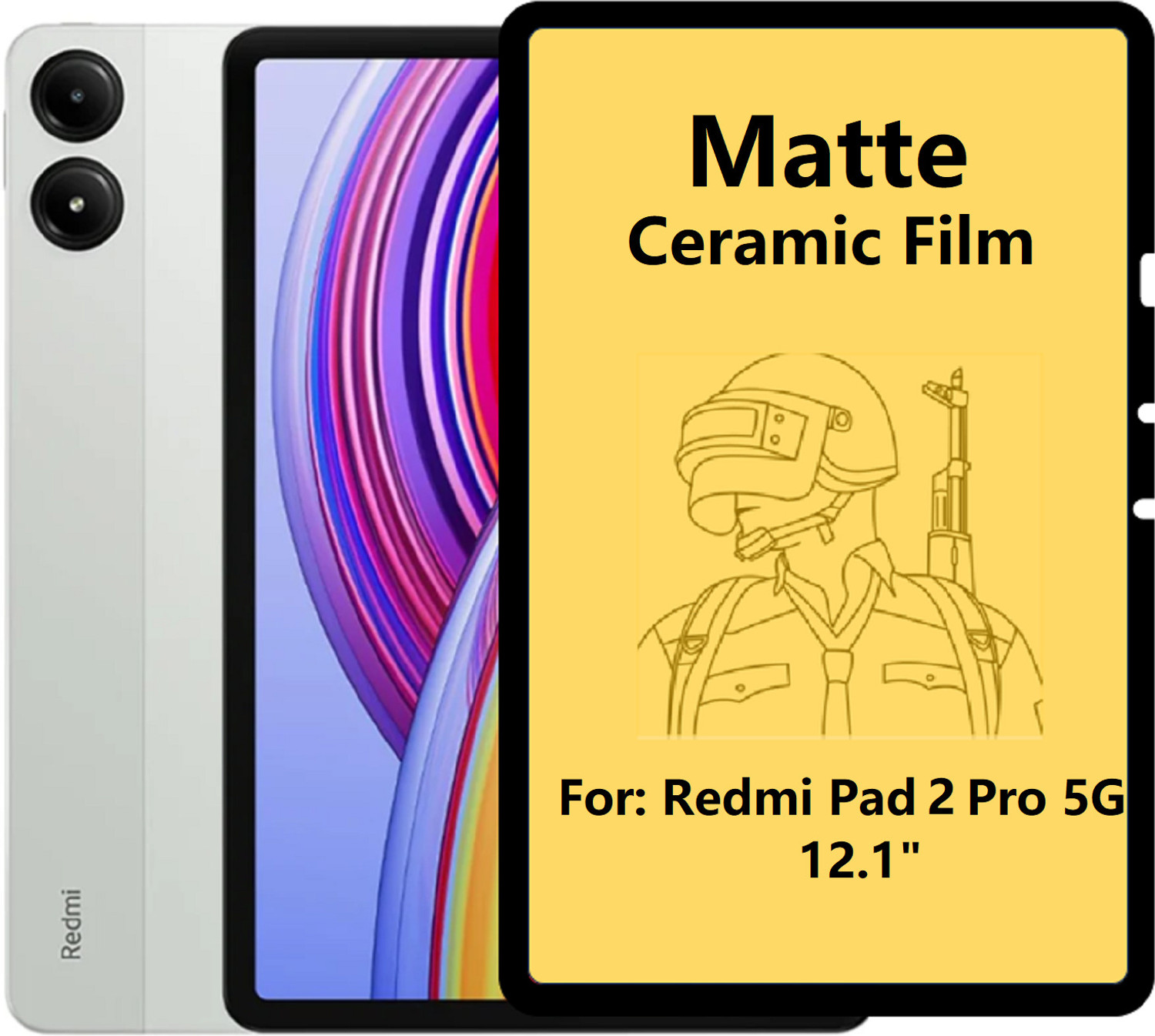 Image of Flipkart SmartBuy Screen Guard for Xiaomi Redmi Pad 2 Pro