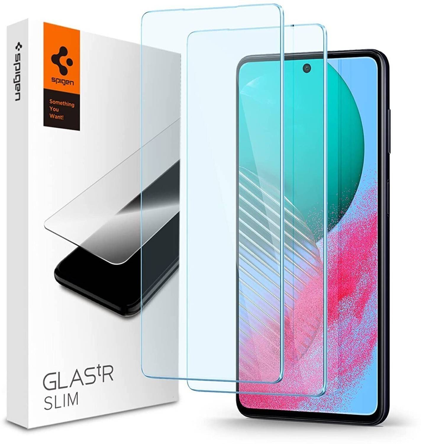 Spigen Screen Guard for Galaxy F54 5G, Galaxy M54 5G (Pack of 2)