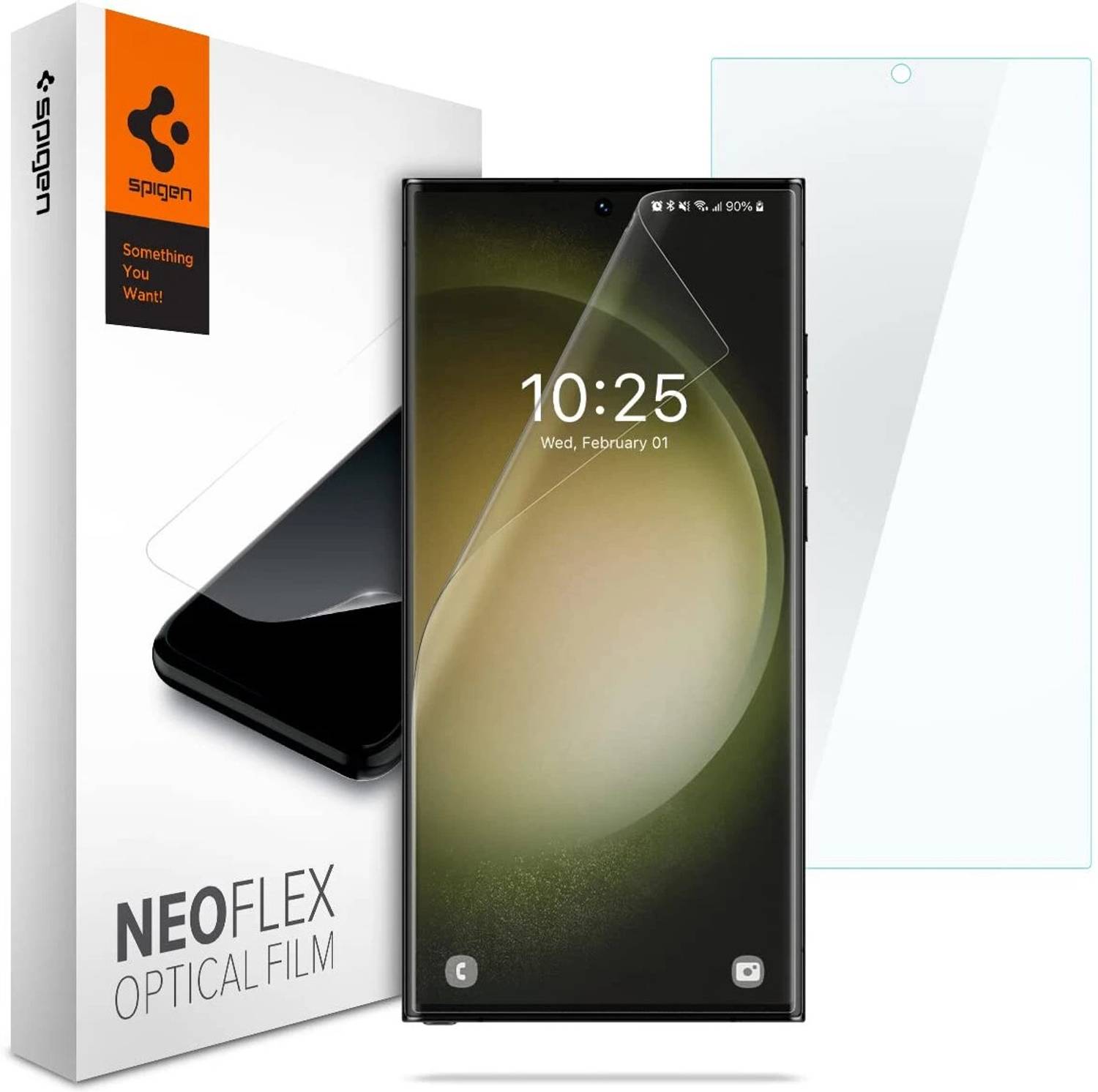 Spigen Screen Guard for Galaxy S23 Ultra (Pack of 2)