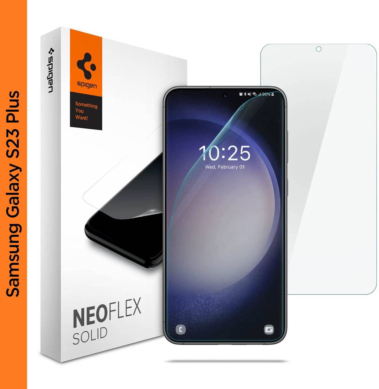 Spigen Screen Guard for Galaxy S23 Plus (Pack of 2)