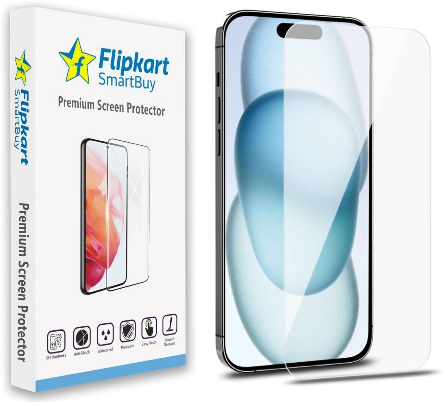 Flipkart SmartBuy Screen Guard for Apple iPhone 15 Pro Max