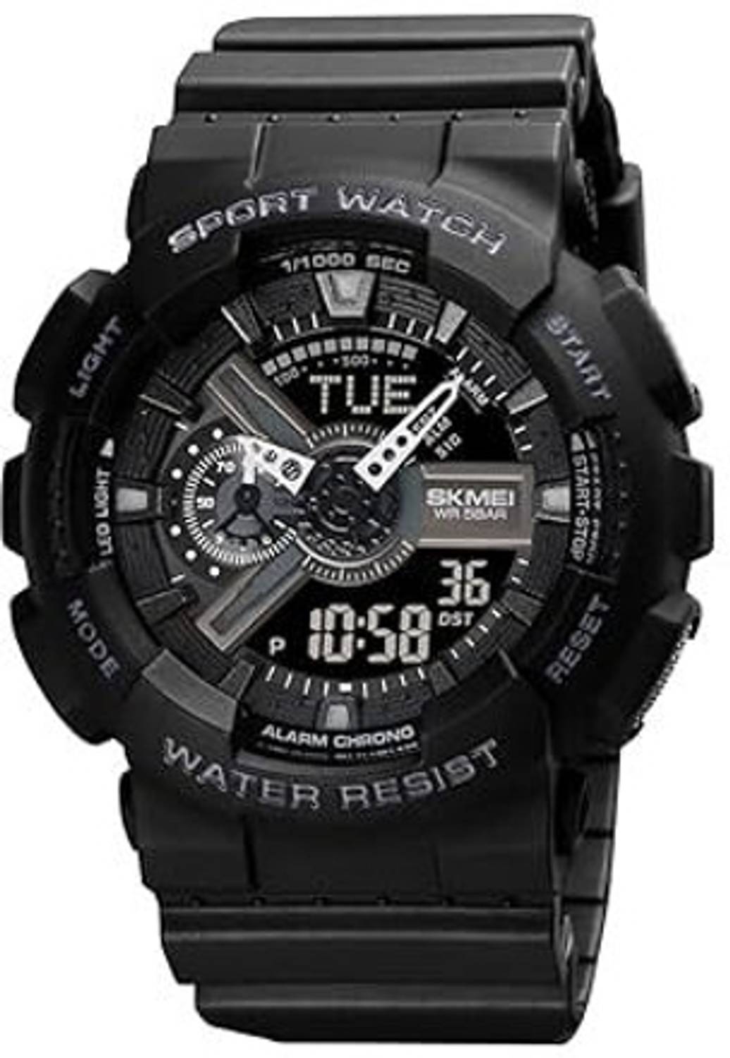 RAGHAV Screen Guard for SKMEI Men's Digital Sports Watch, LED Squ