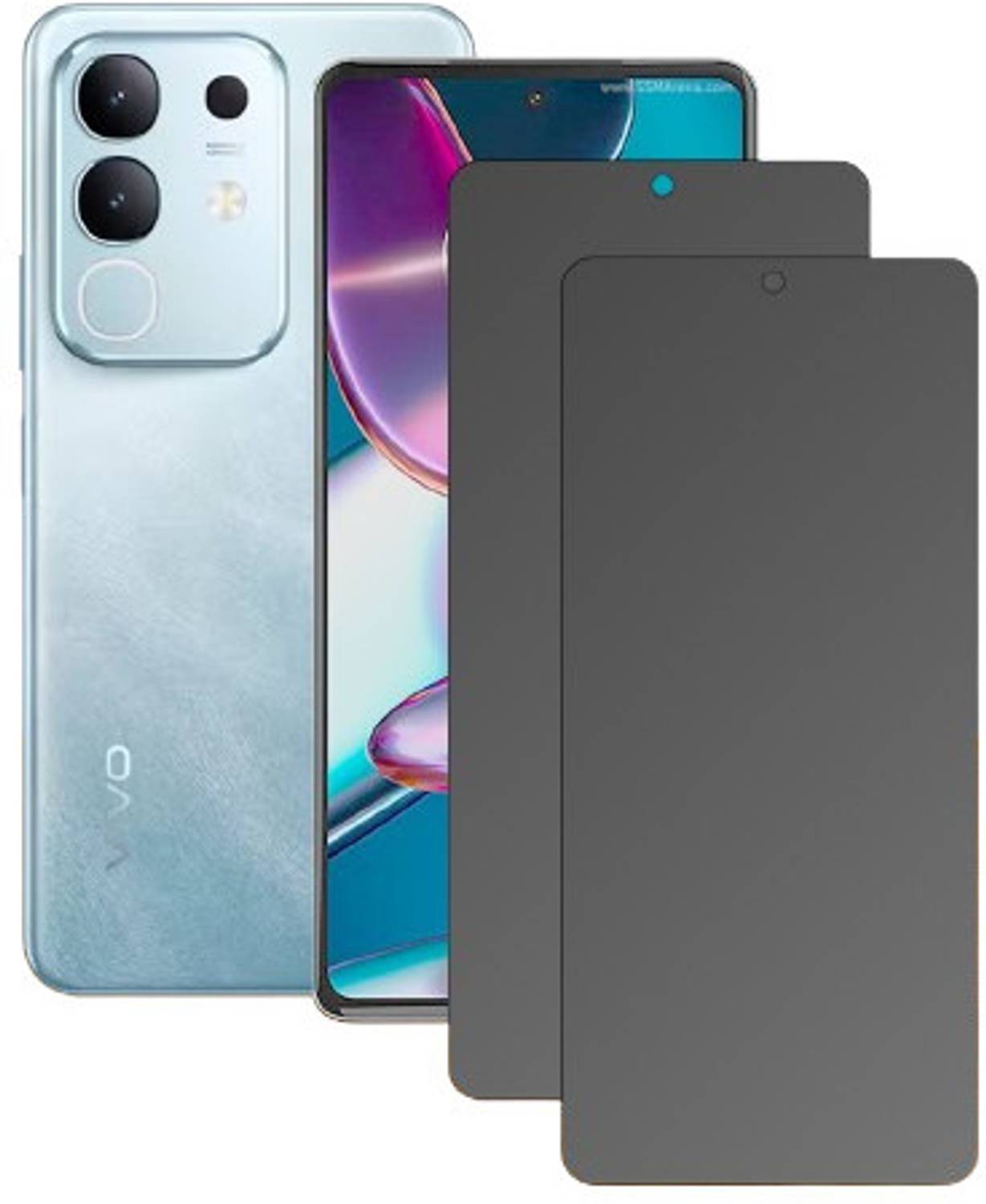 DVANK Screen Guard for vivo T4x 5G (Pack of 2)