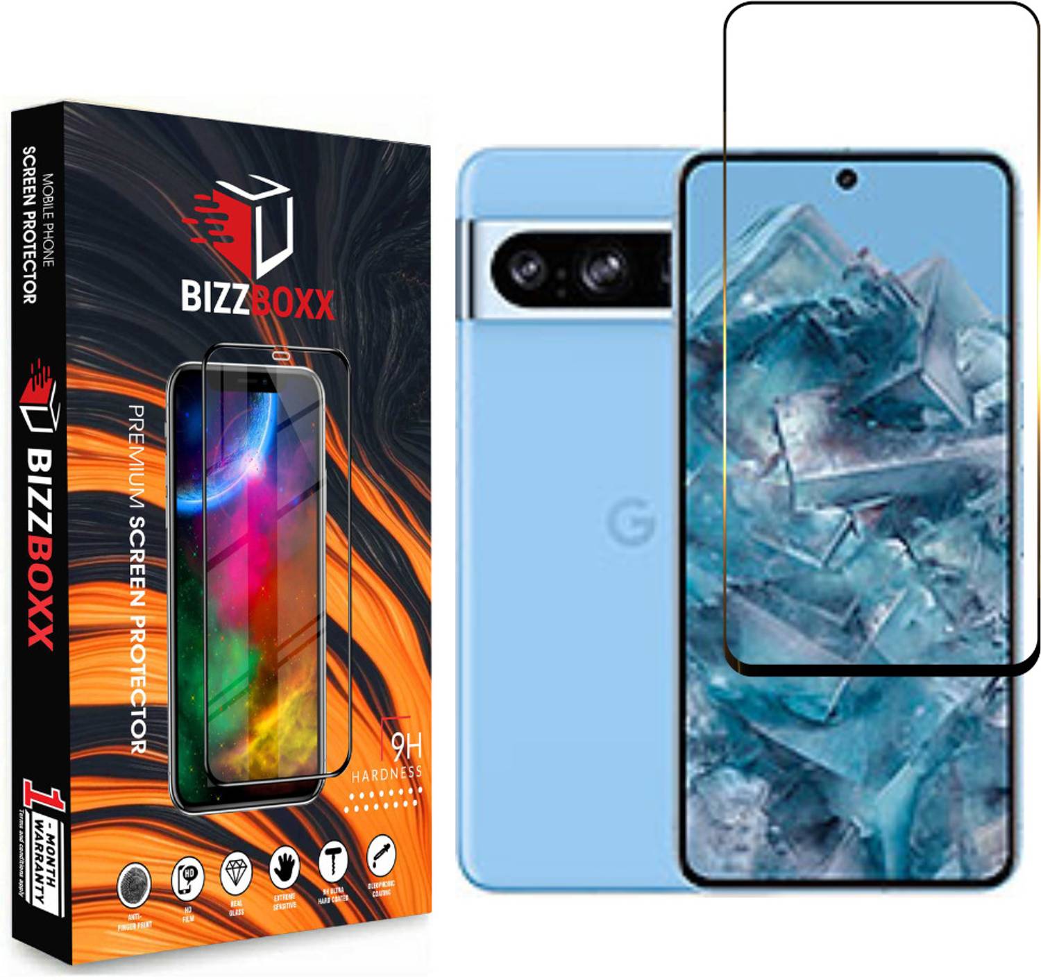 BizzBoxx Screen Guard for Google Pixel 8 Pro, Pixel 8 Pro, Pixel8 Pro, Google 8Pro