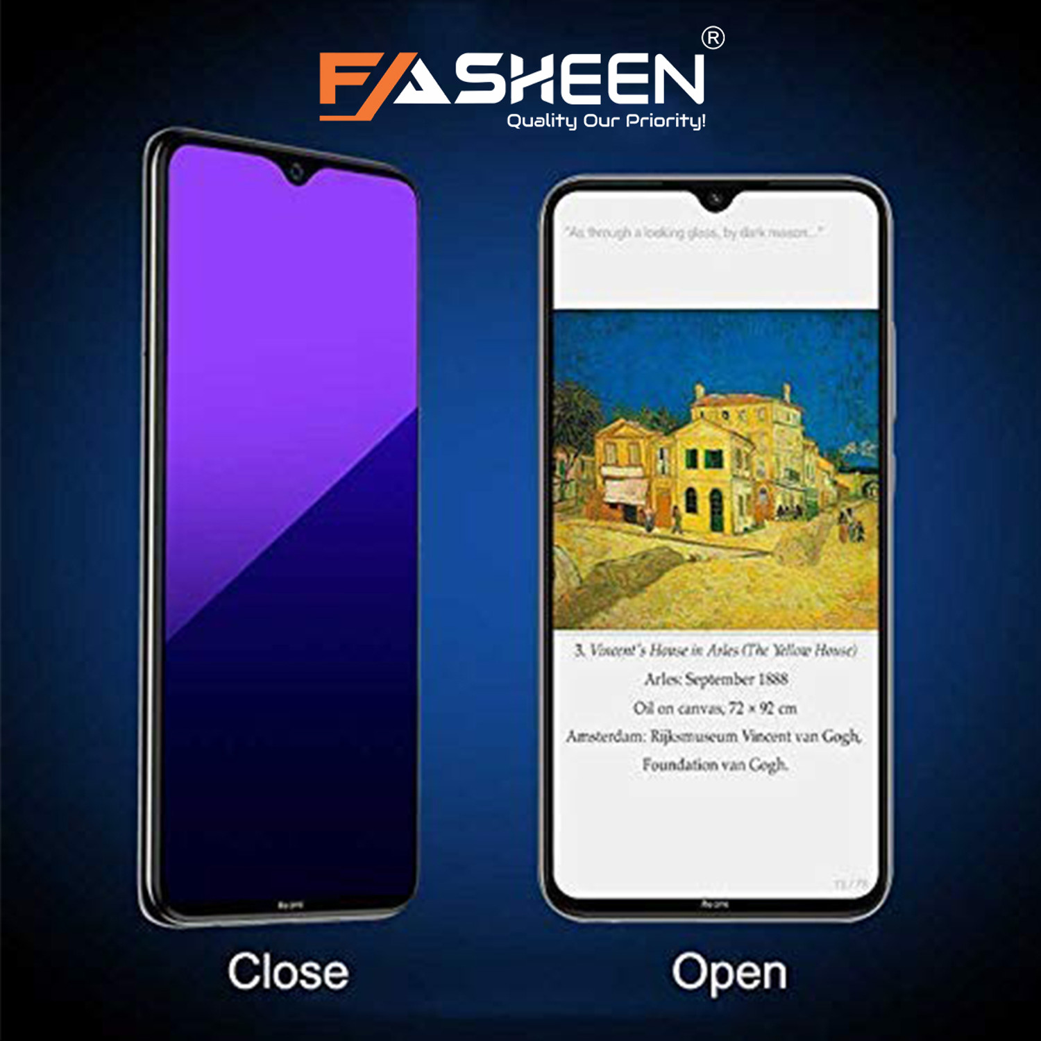 Image of Fasheen Screen Guard for Samsung F23 (Anti Blue Matte)