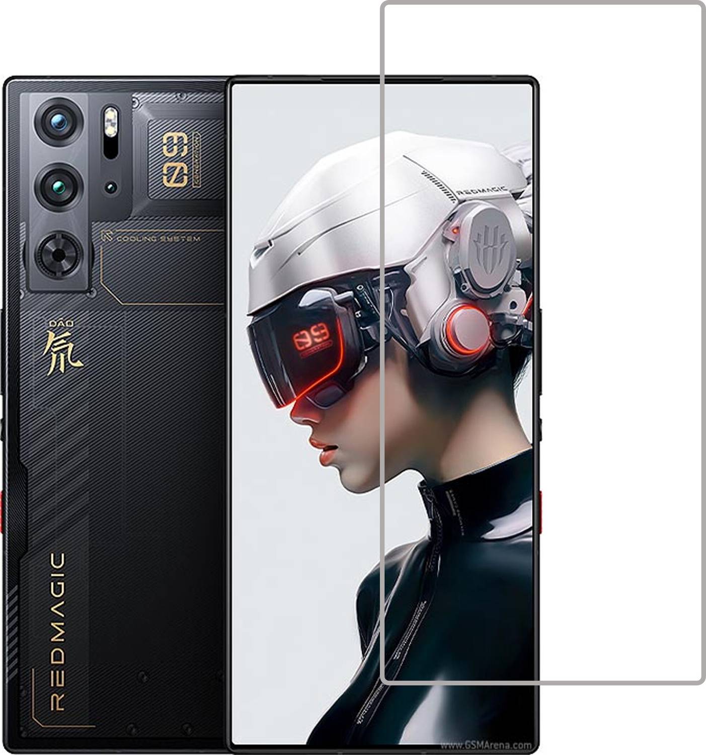 DVTECH Screen Guard for ZTE nubia Red Magic 9 Pro 9H Crystal Clear