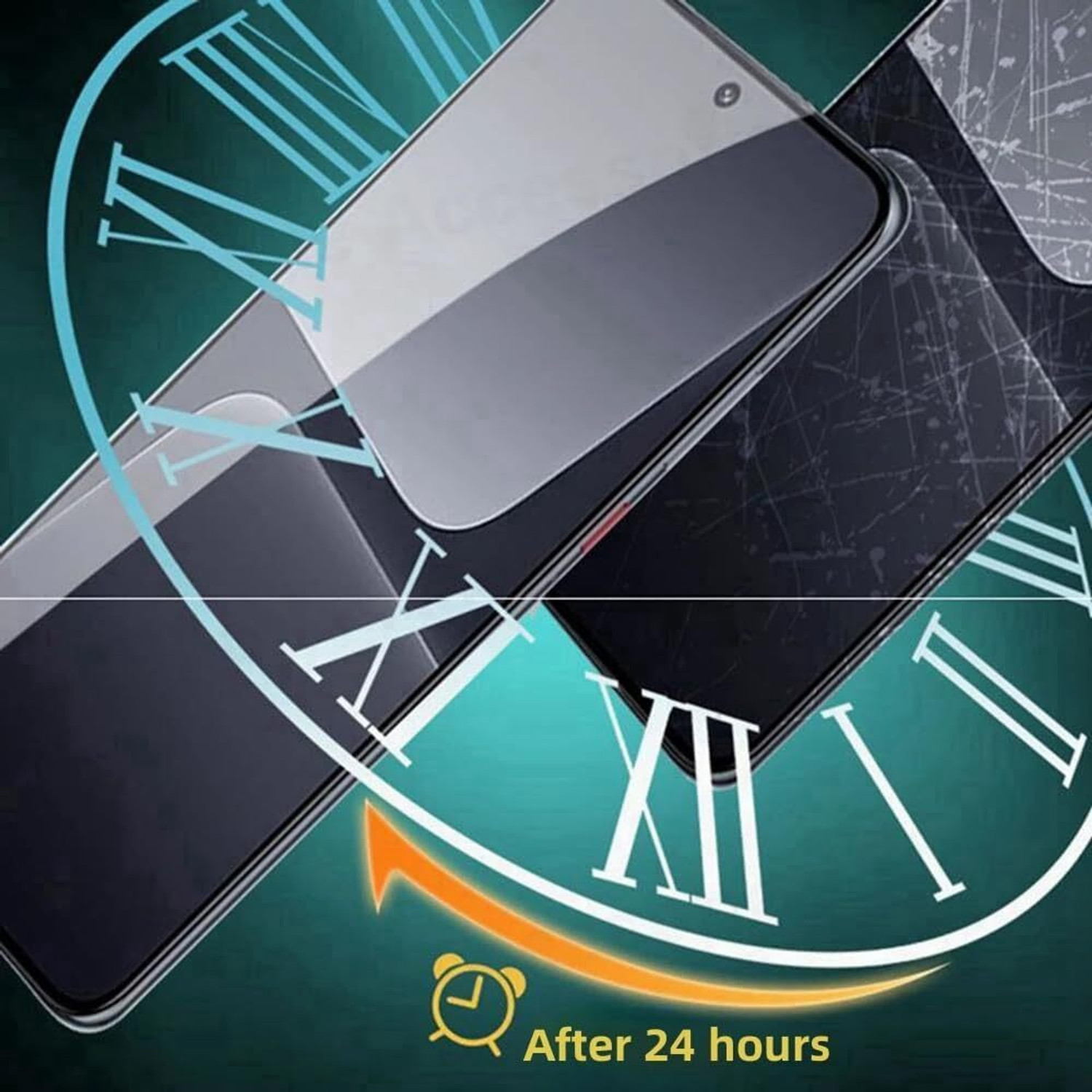 Image of FABEKEE Screen Guard for Realme P2 Pro 5G Screen Protector Clear HD Hydrogel Transparent Soft TPU Protective Film Not Tempered Glass High Sensitivity