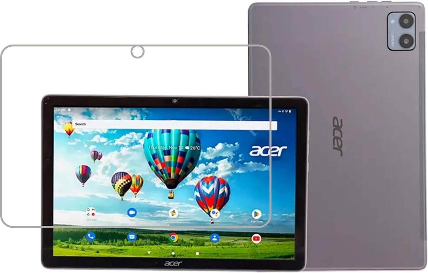 somupr Screen Guard for Acer Tab One10 T9-1212L 10.1 inch TABLET