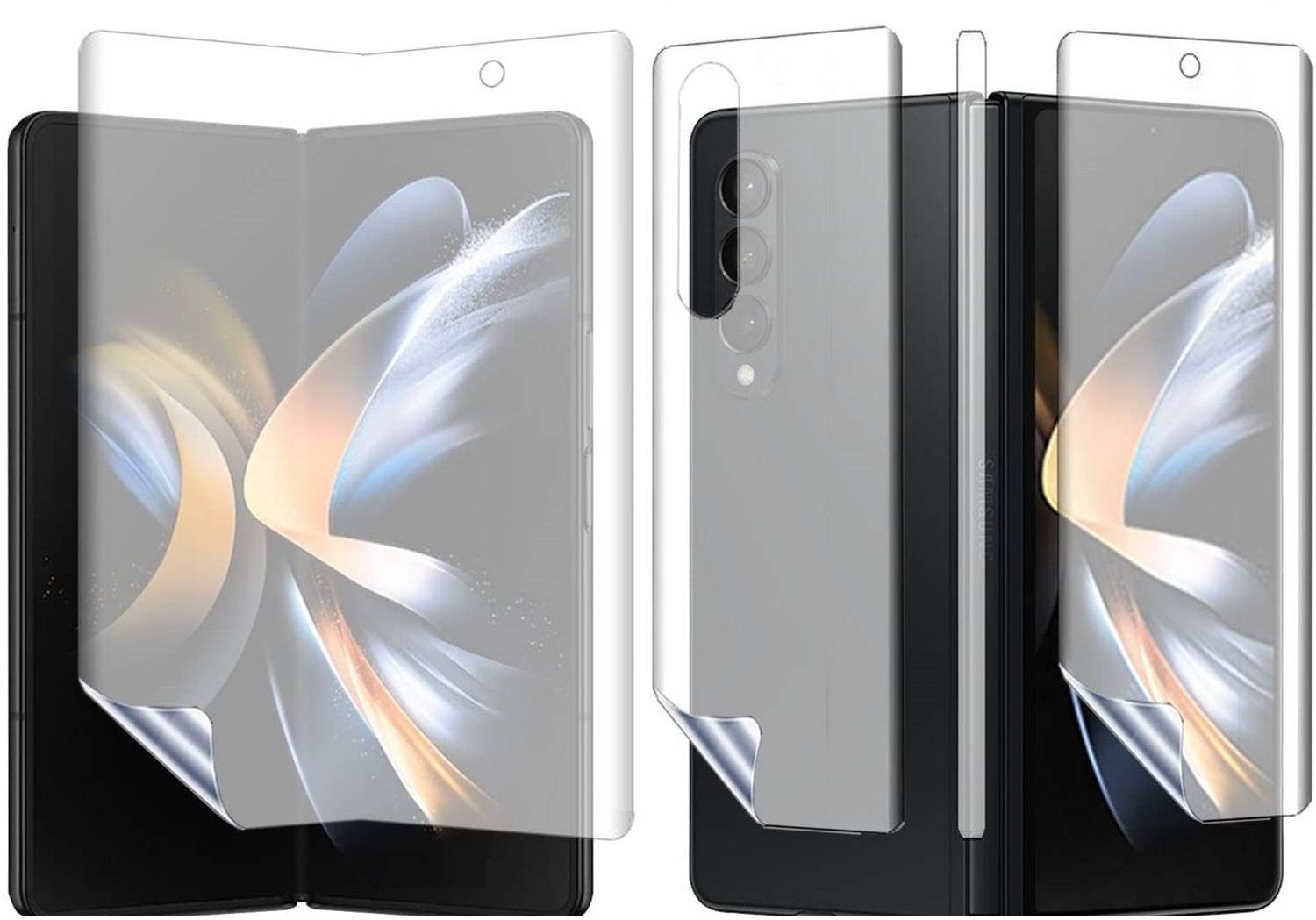 COVER CAPITAL Edge To Edge Screen Guard for Samsung Galaxy Z Fold
