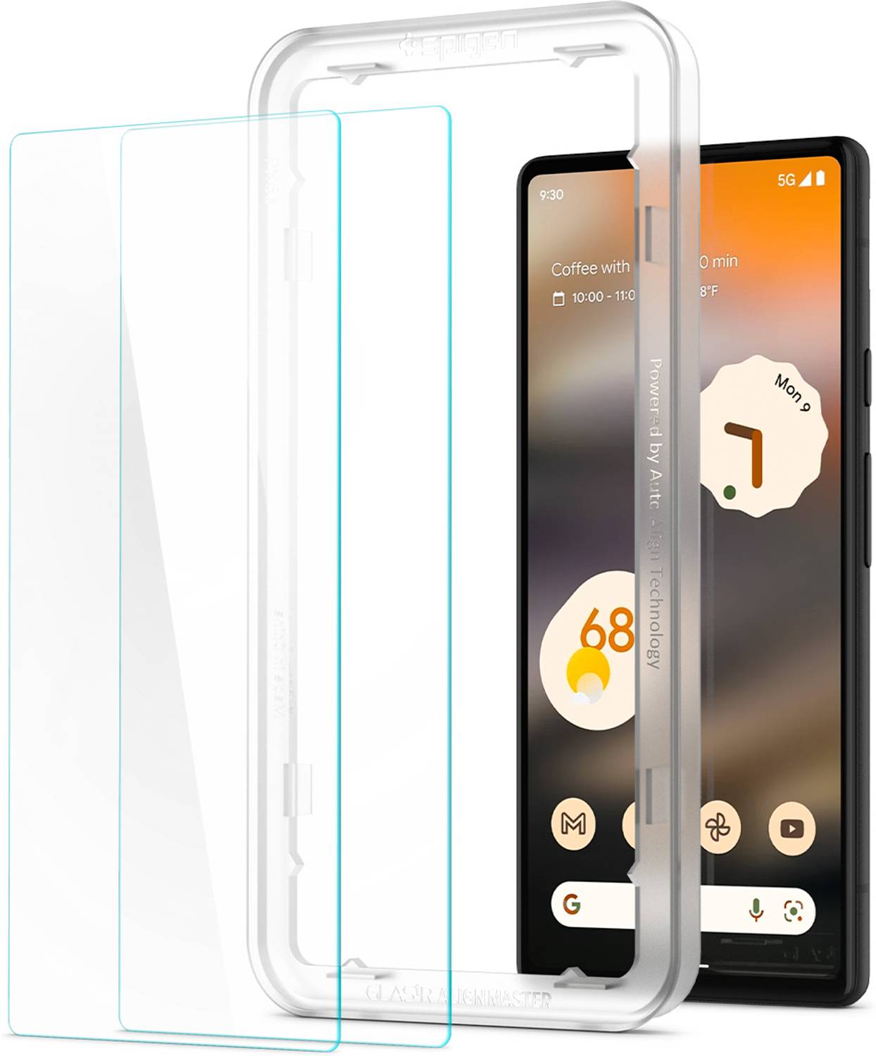 Spigen Screen Guard for google Pixel 6a (Pack of 2)