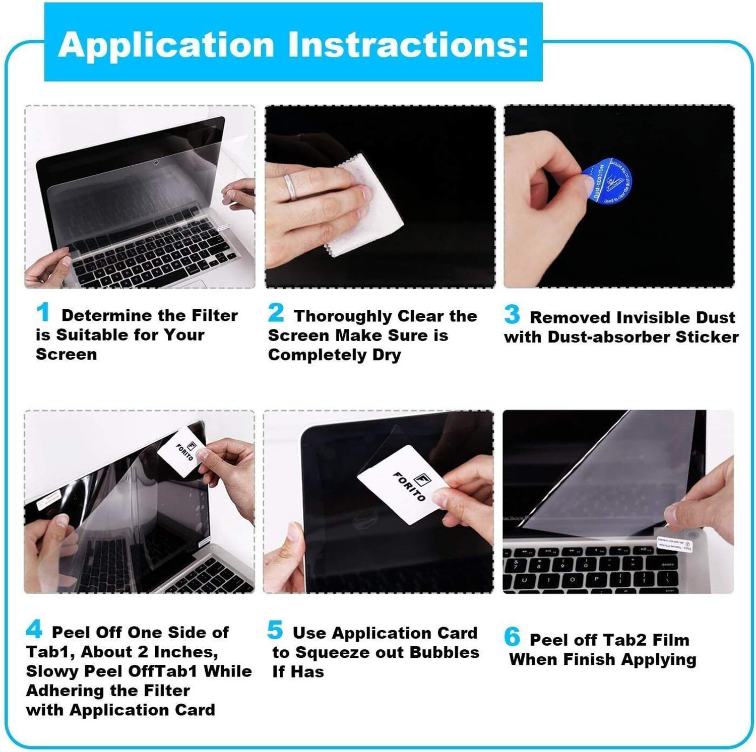 Image of ear wear Impossible Screen Guard for Dell Inspiron 3511 15.6 Inch Laptop Screen Protector 16:9 Aspect Ratio Anti Scratch Guard
