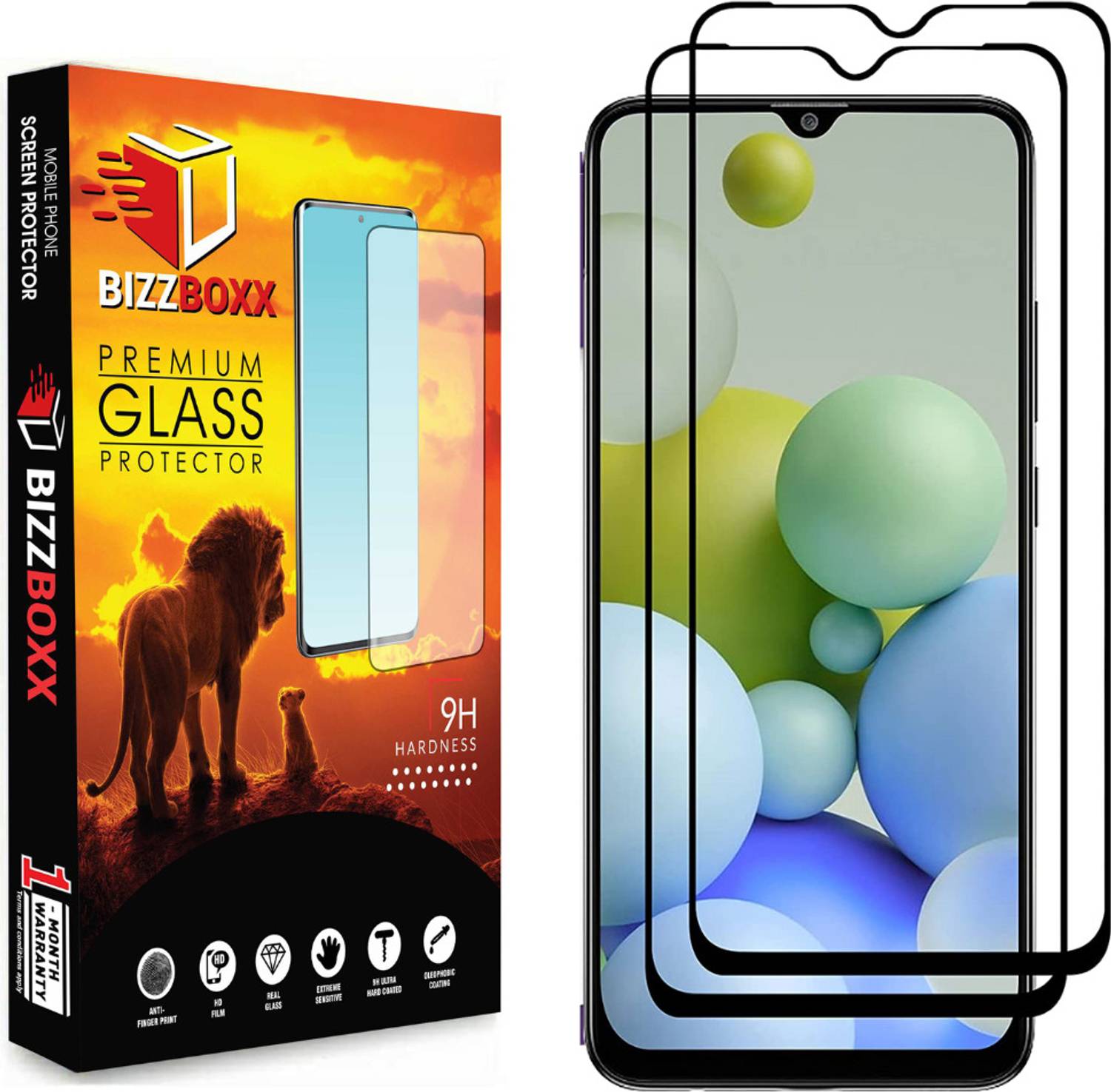BizzBoxx Screen Guard for Samsung Galaxy M04, Samsung M04