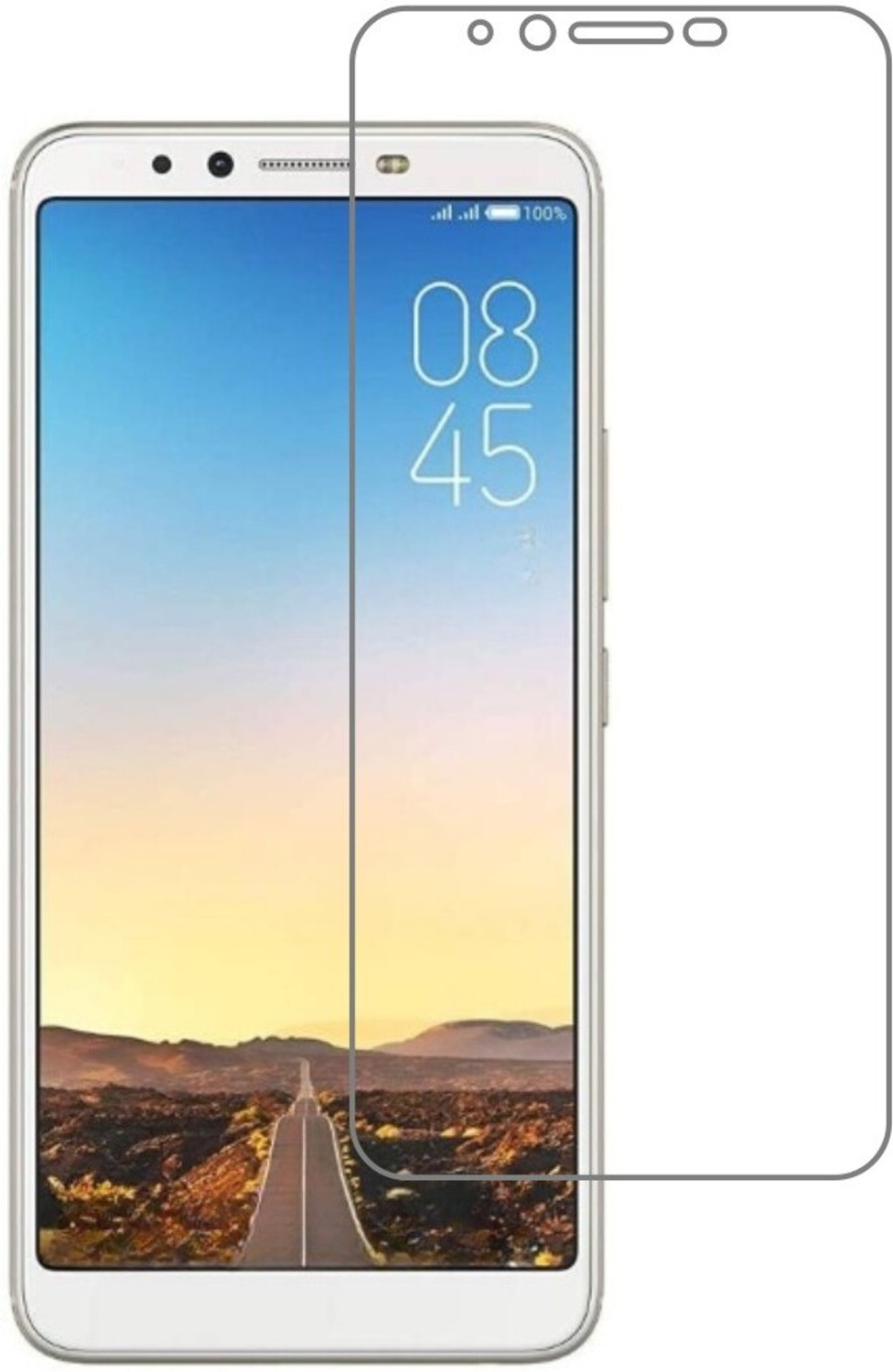 Image of Vatson Group Screen Guard for Tecno Camon iClick - Clear Variant - Flexible - Unbreakable - Case Fit