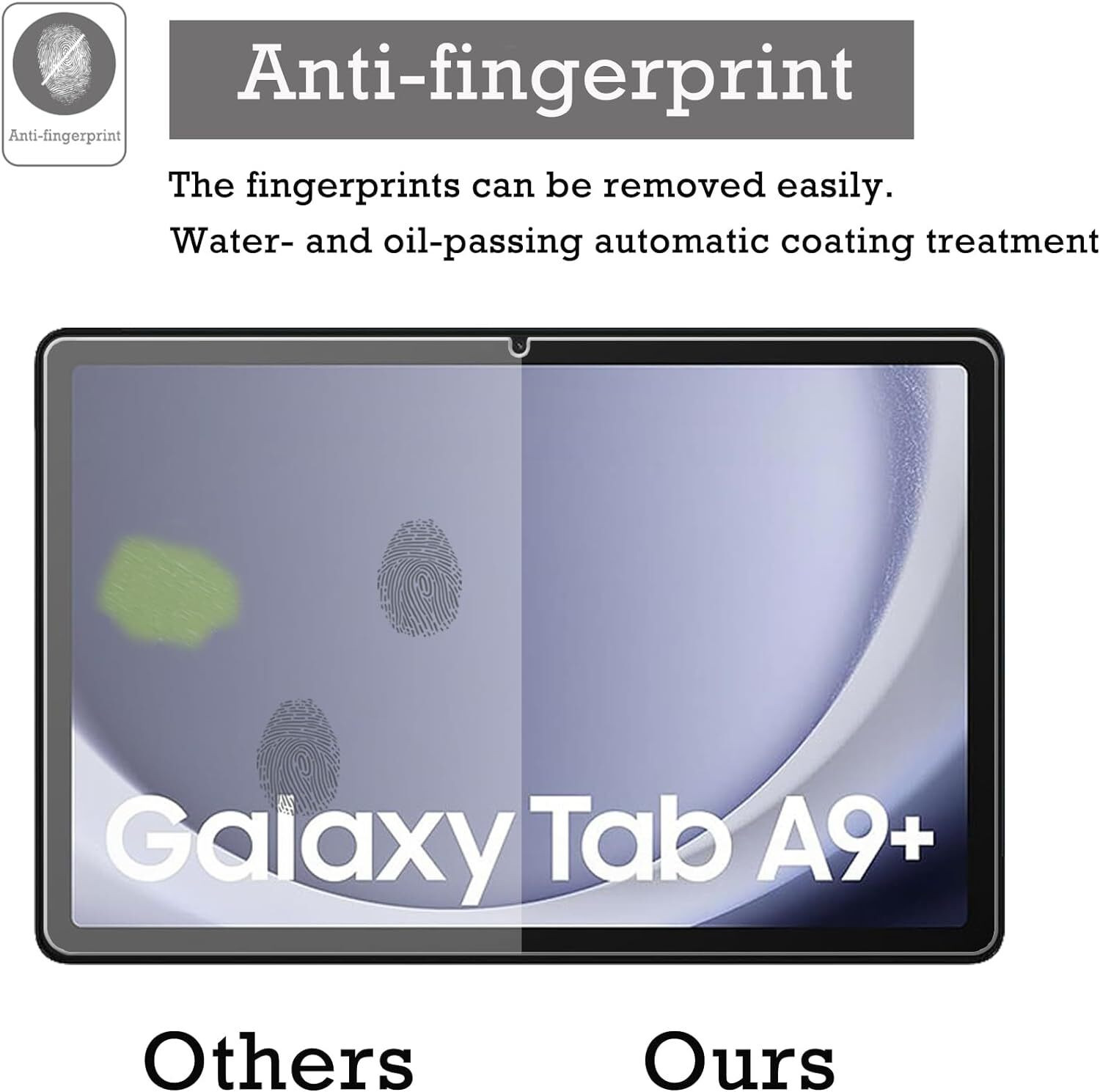 Image of TECHSHIELD Screen Guard for Samsung Galaxy Tab A9 Plus 11 inch(SM-X210 /X216)