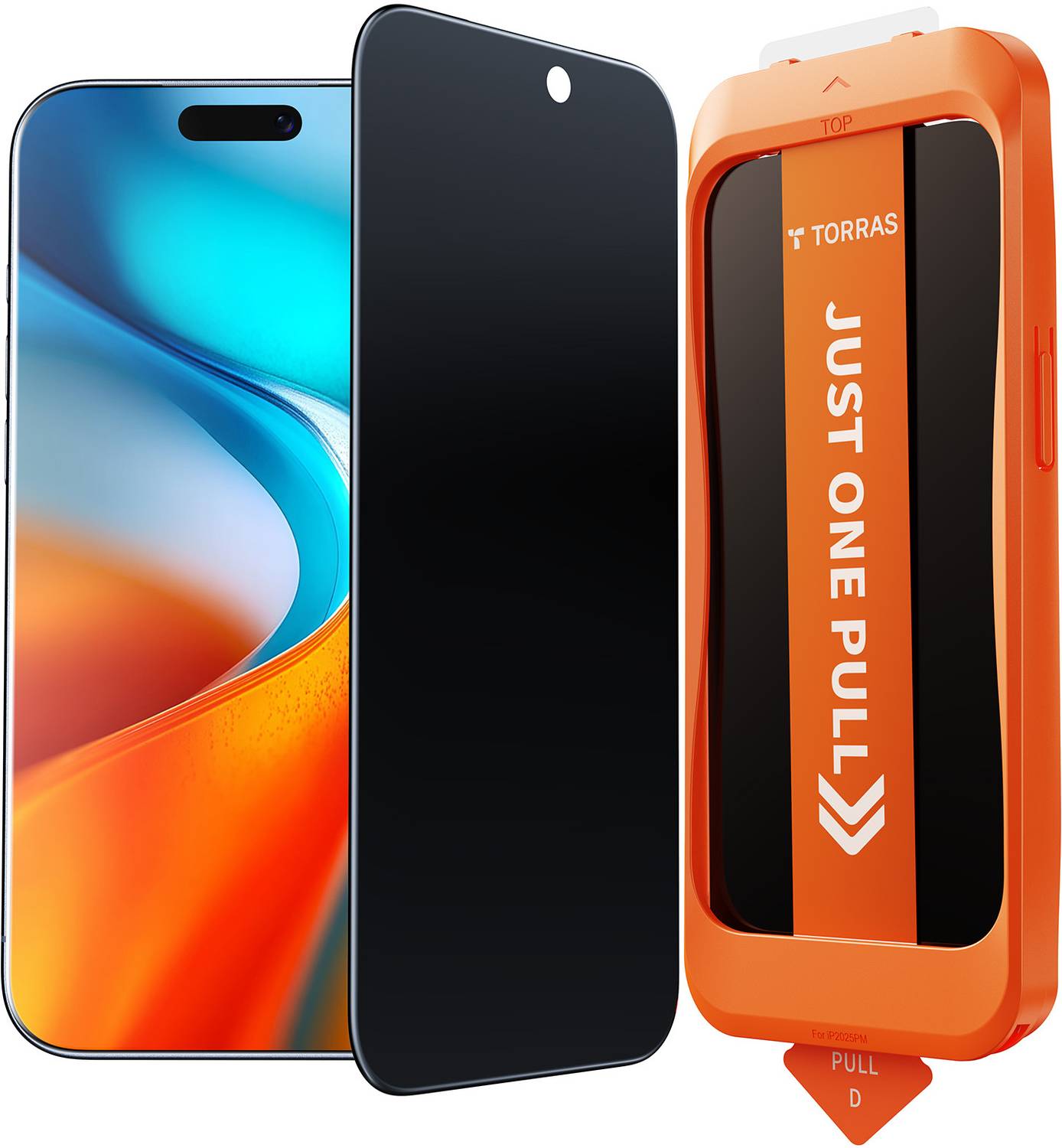 Torras Screen Guard for iPhone 17 Air Install Master Privacy Seri