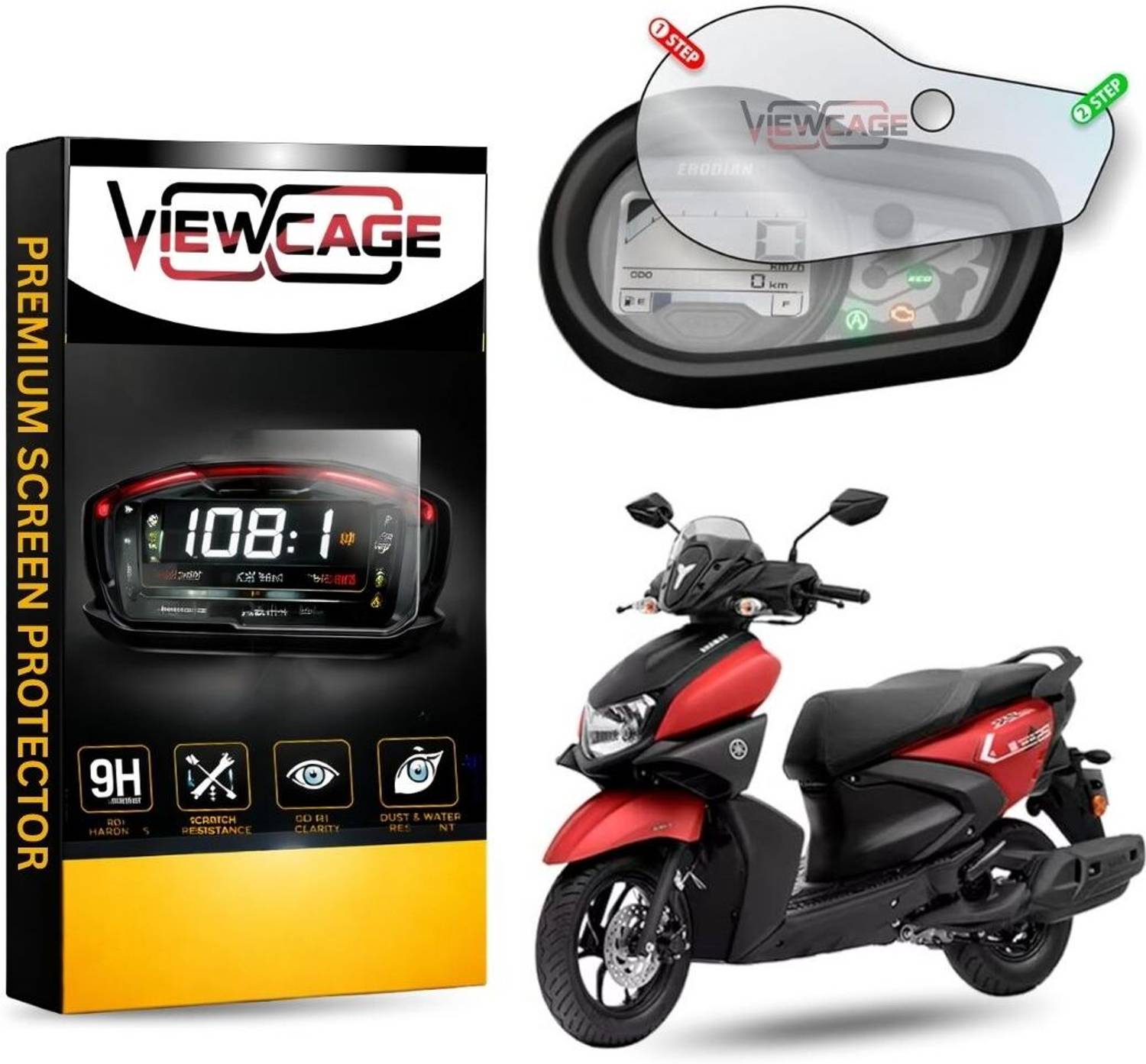 ViewCage Screen Guard for Yamaha Ray ZR 125