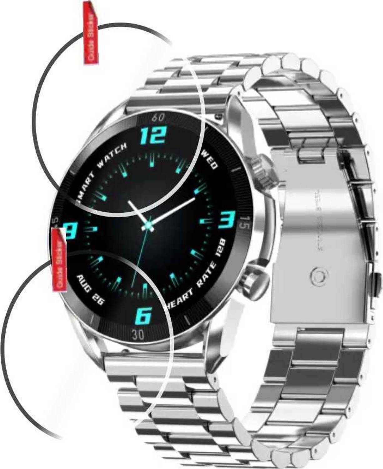 chakoor Screen Guard for Fire boltt legacy smartwatch