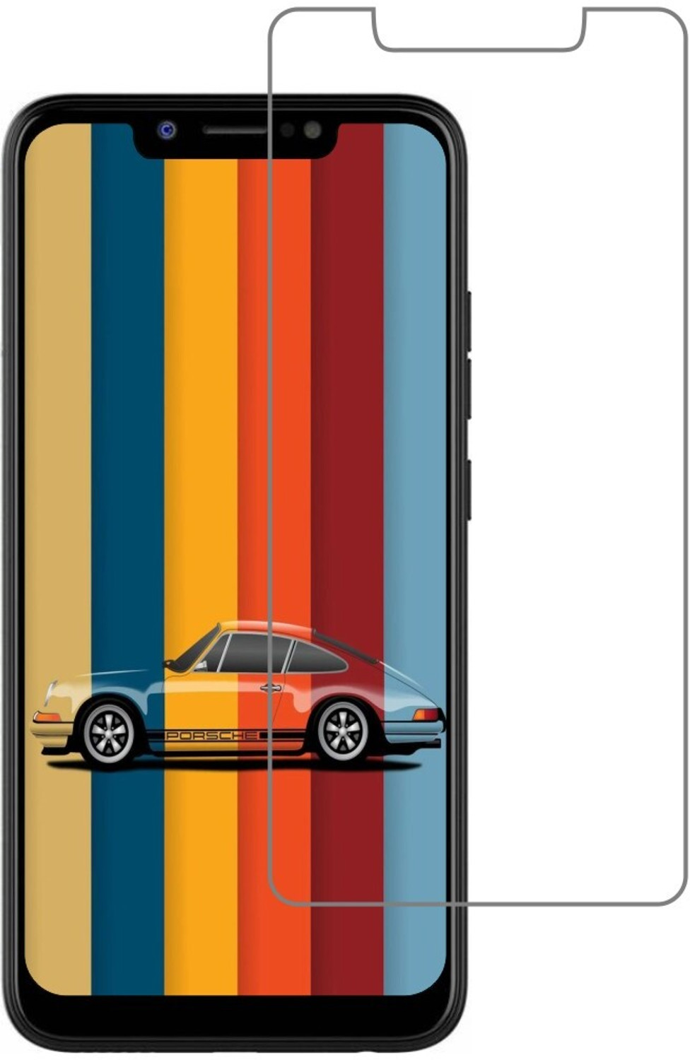 Image of Vatson Group Screen Guard for Tecno Camon iSky 3 - Clear Variant - Flexible - Unbreakable - Case Fit