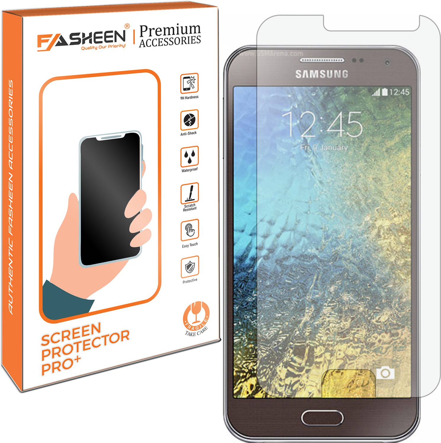 Fasheen Screen Guard for Samsung Galaxy E5 (Pack of 1)