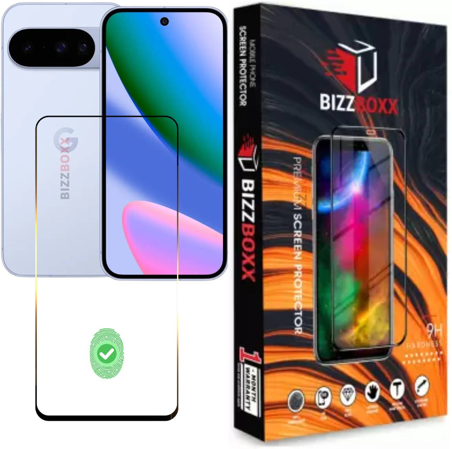 BizzBoxx Tempered Glass Guard for Google Pixel 10, Pixel 10, Goog