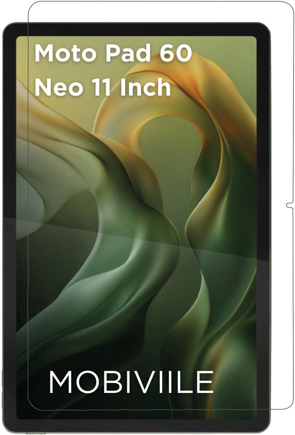MOBIVIILE Tempered Glass Guard for Moto Pad 60 NEO 11 Inch