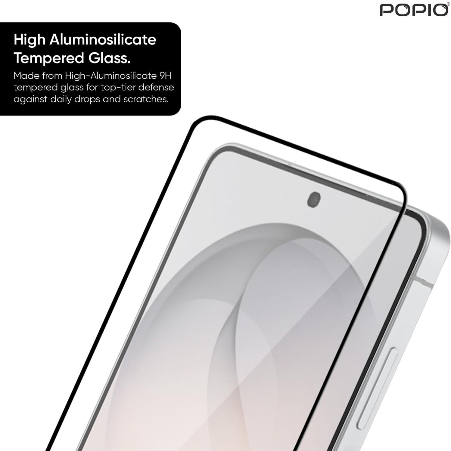 Image of FABEKEE Tempered Glass Guard for Compatible for Samsung Galaxy S26 Ultra 5G Tempered Glass Screen Protector Front And Back Screen Guard With camera lens protector