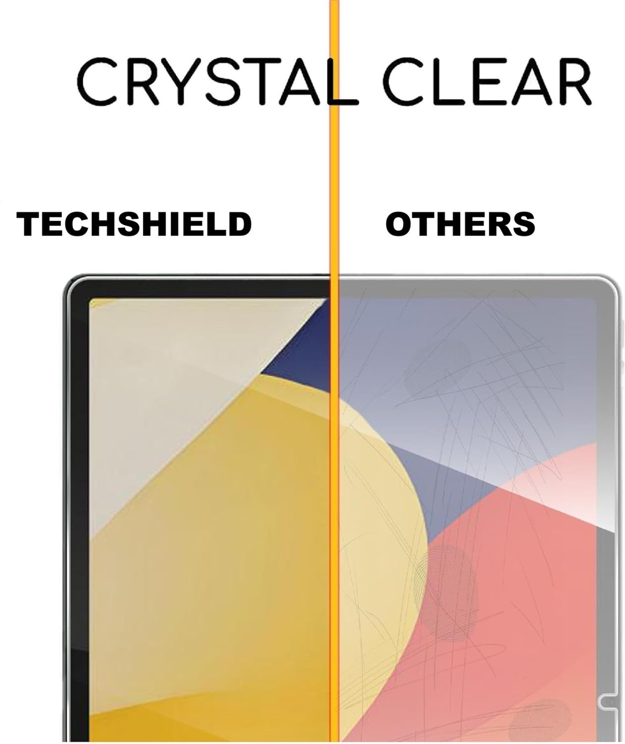 Image of TECHSHIELD Tempered Glass Guard for Moto Tab 60 Pro 12.7 inch