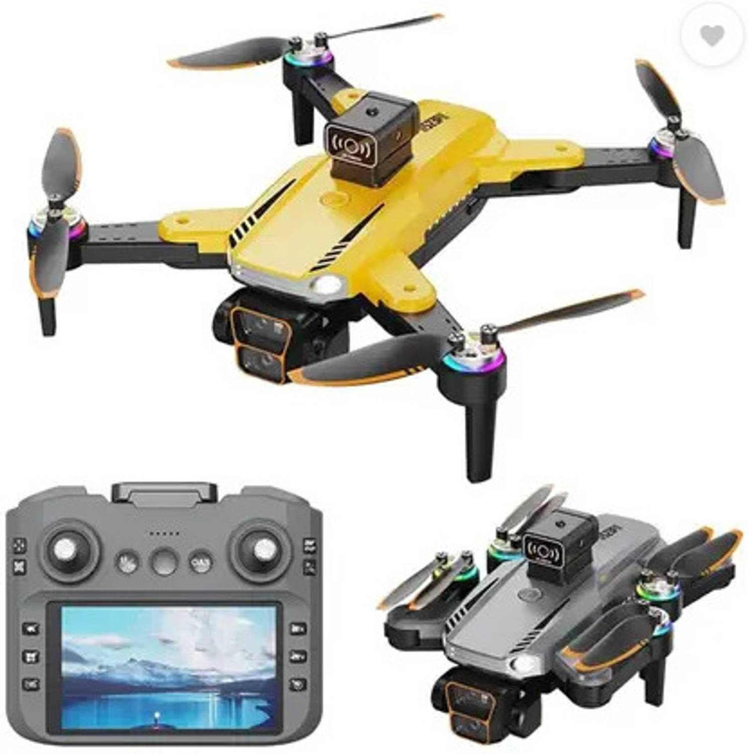 VD Enterprise Tempered Glass Guard for GT8 Drone - Image 1