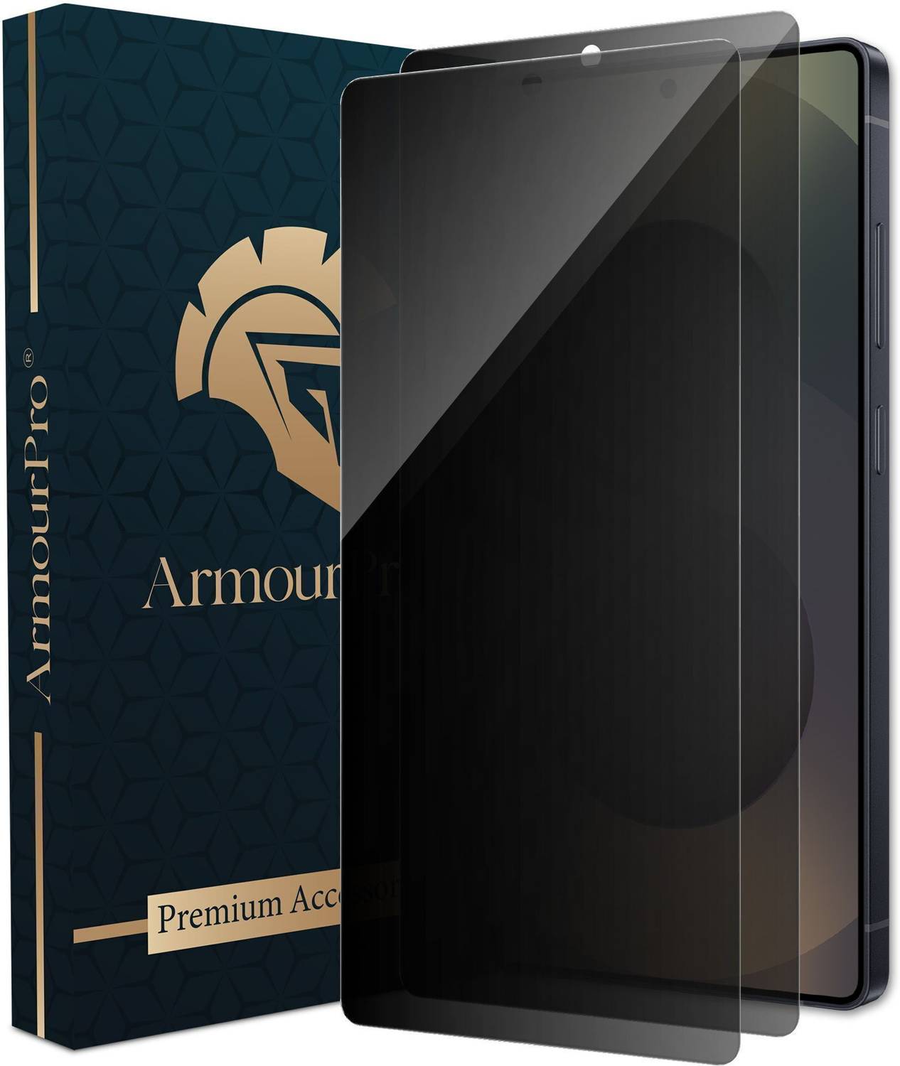 ArmourPro Tempered Glass Guard for Samsung Galaxy S25 Ultra 5G, Samsung S25 Ultra 5G, Bordless Privacy Protection