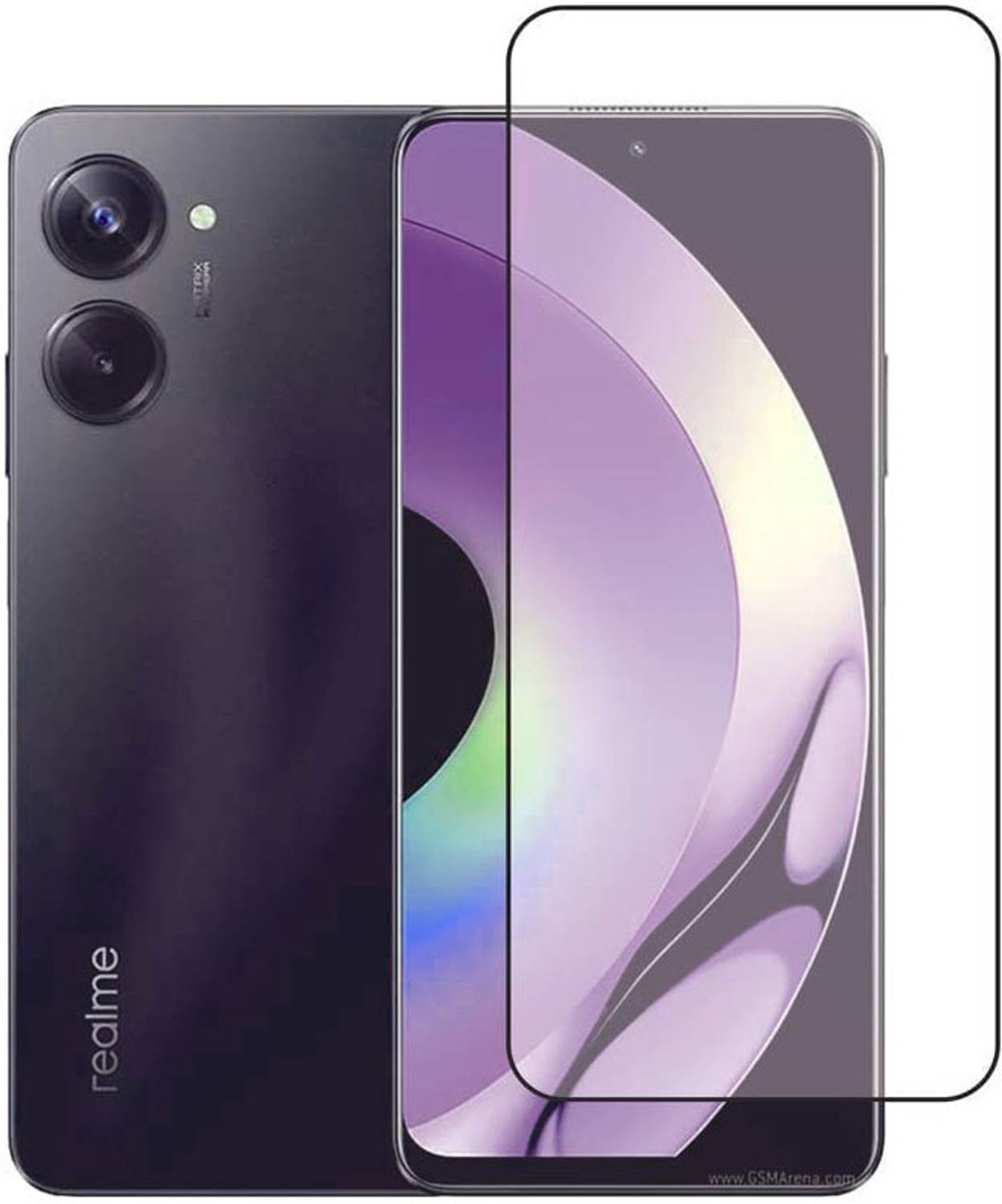 ASMANTIC Tempered Glass Guard for Realme 10 Pro 5G