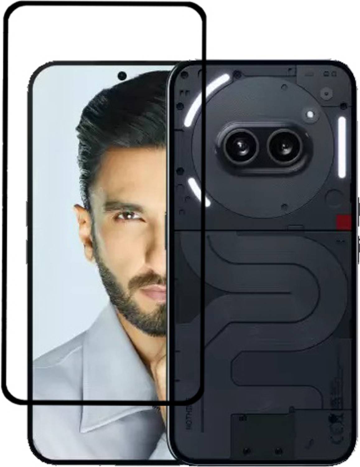 Bigil Tempered Glass Guard for Nothing Phone (2a)