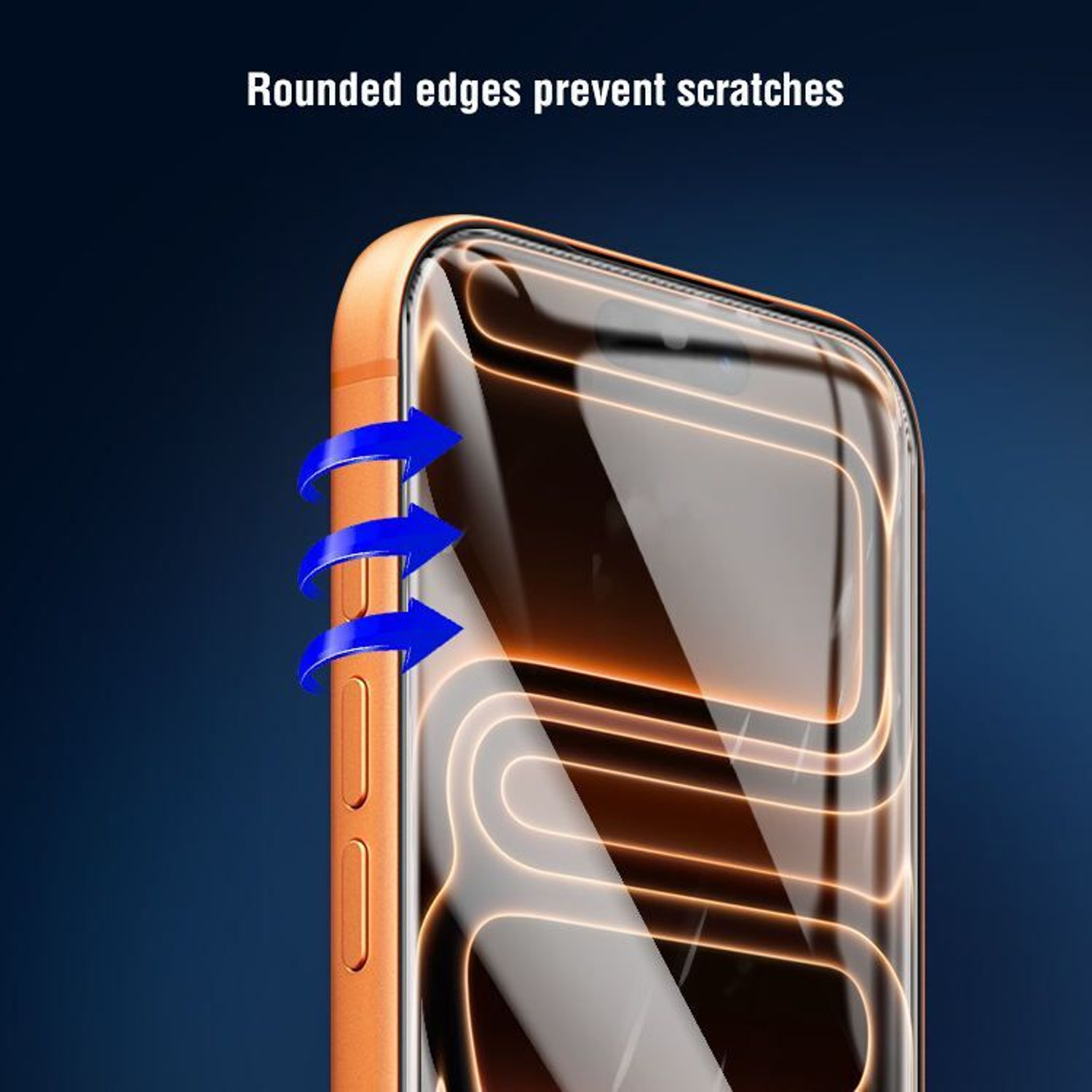 Image of Mobilebies Tempered Glass Guard for iPhone 17 Pro Max Premium (BorderLess) Screen Protector Guard with Easy Installation Kit