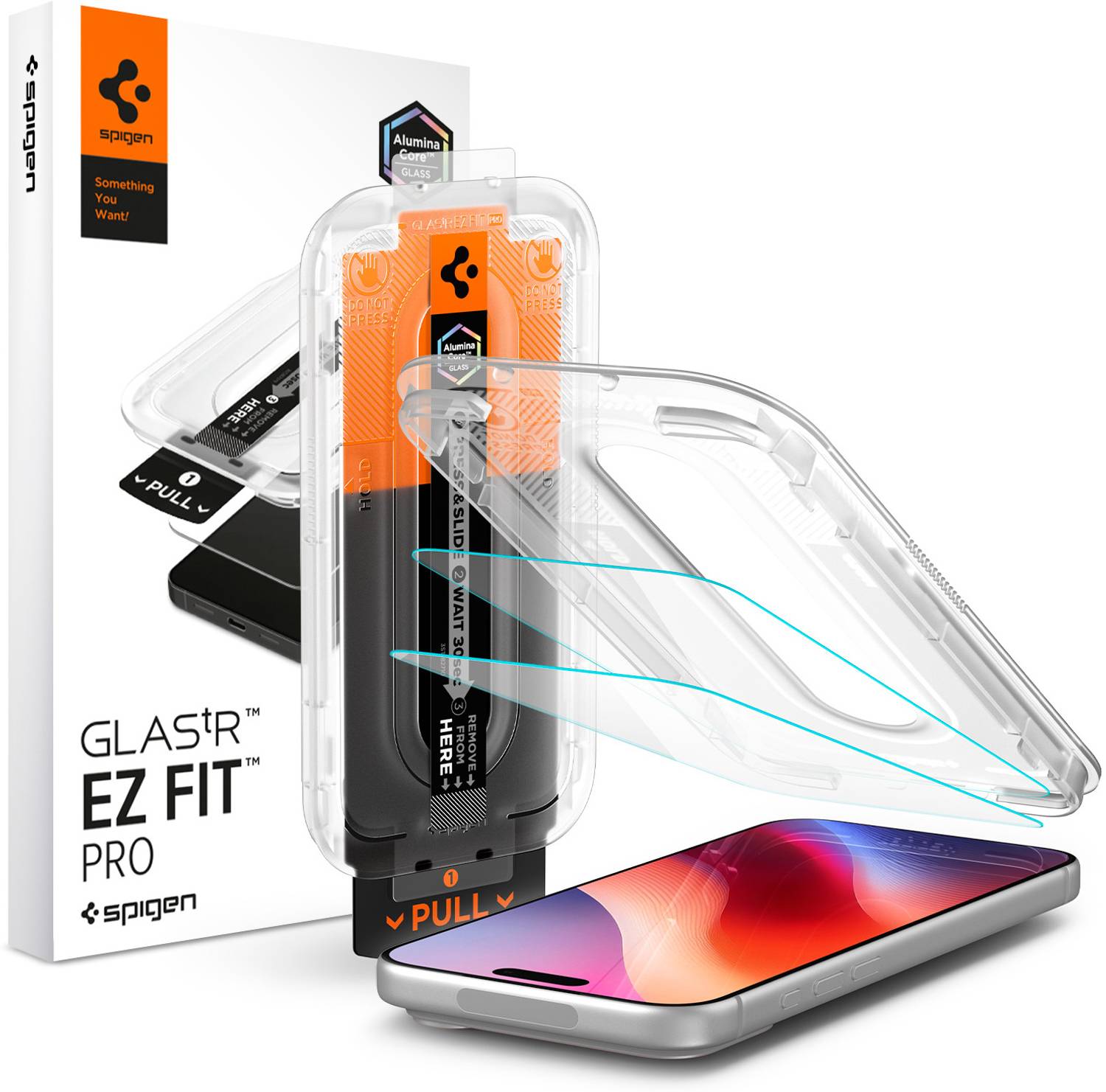 Spigen Tempered Glass Guard for iPhone 18 Pro, iPhone 17, iPhone 17 Pro, iPhone 16 Pro