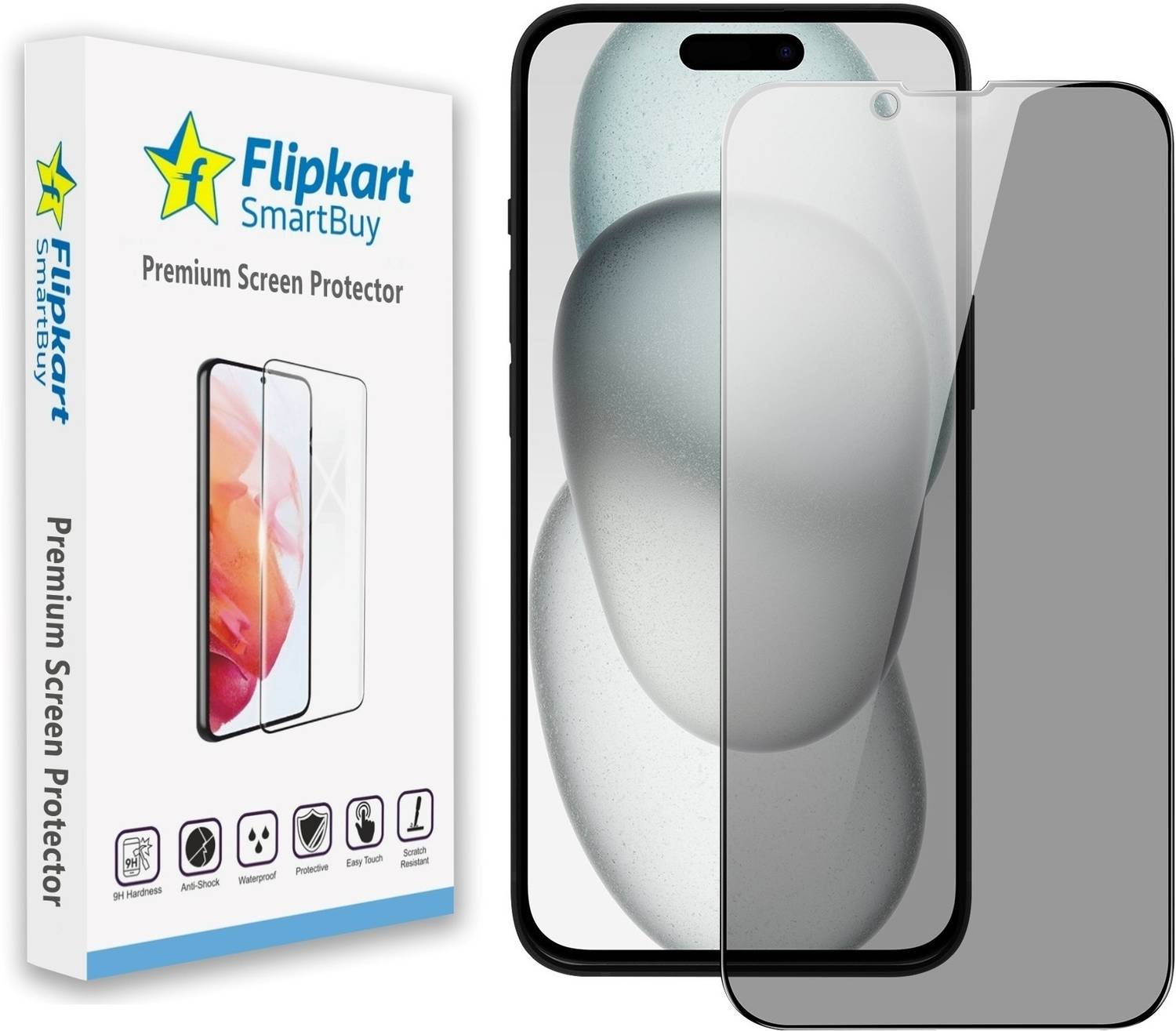 Flipkart SmartBuy Tempered Glass Guard for Apple iPhone 15 Pro Ma