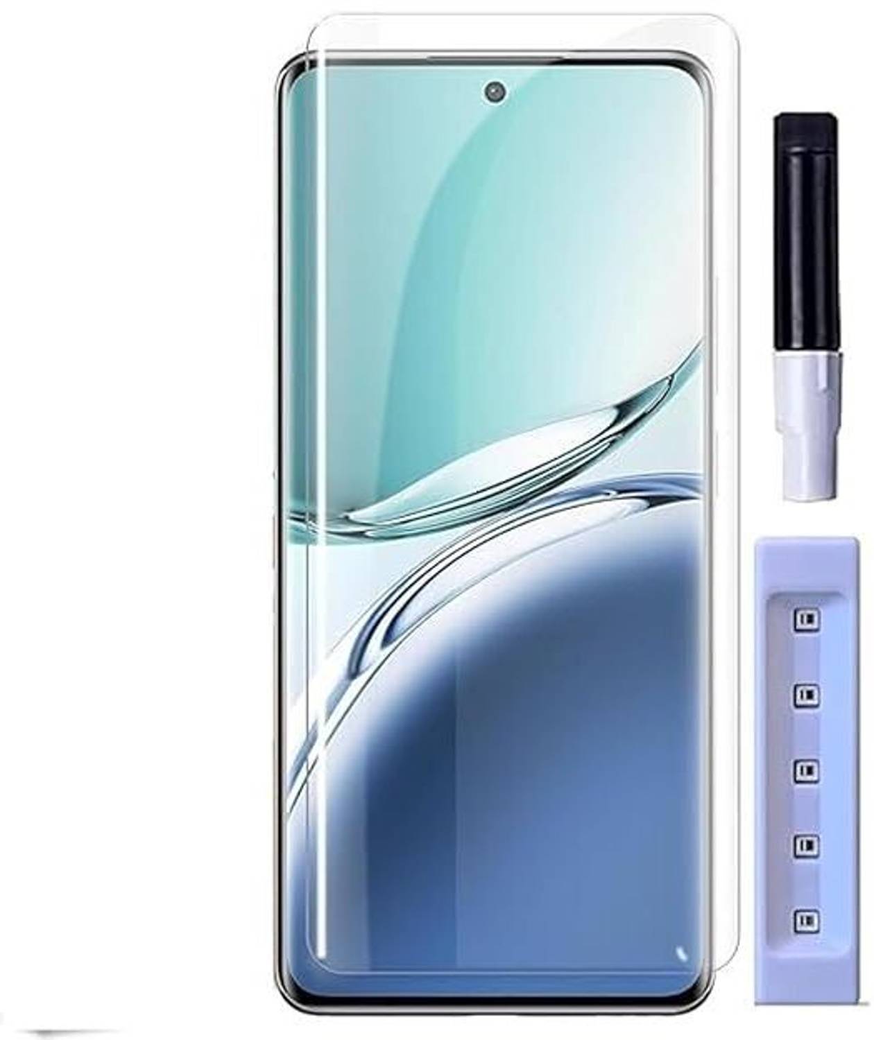 YOUTH MOBI Tempered Glass Guard for Oppo F27 Pro Plus 5G, Oppo F2
