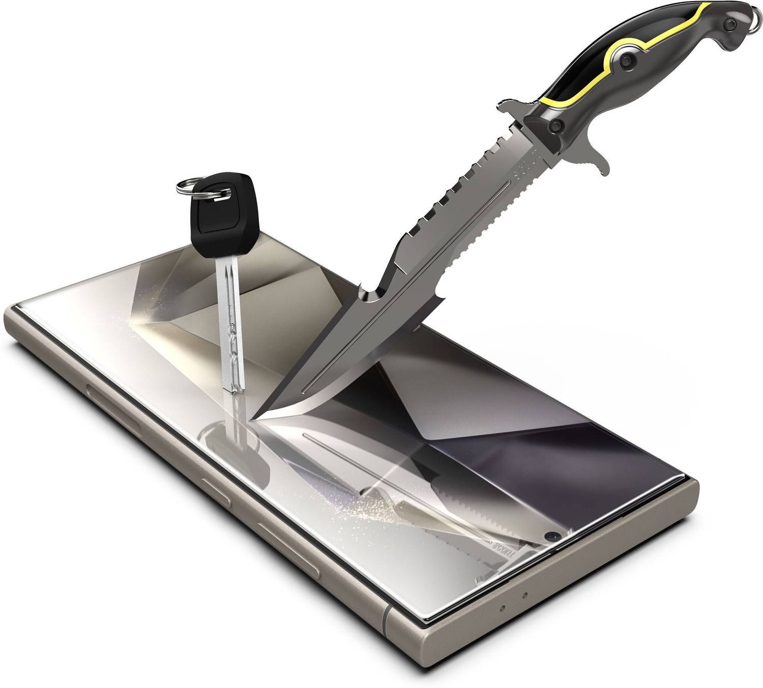 Martzilla Tempered Glass for Samsung Galaxy S24 Ultra - Image 4
