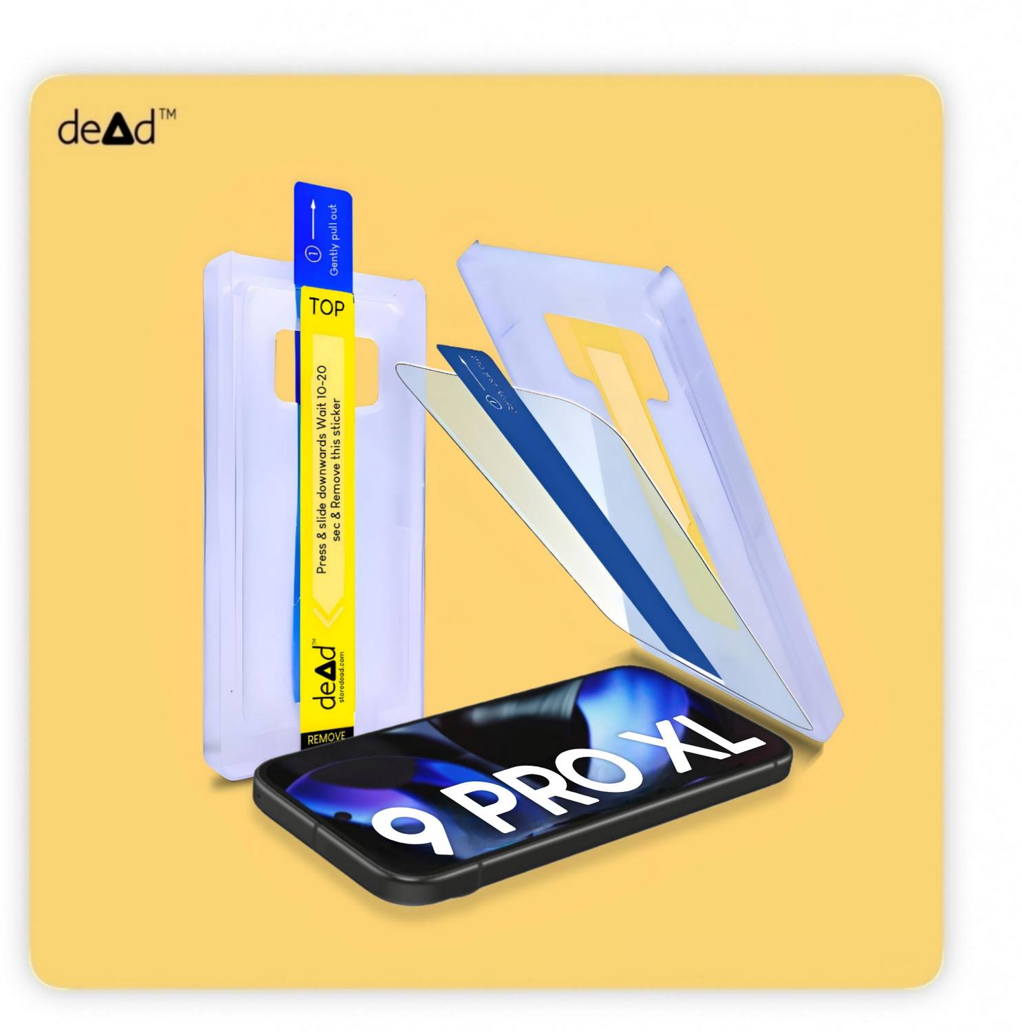 dead Tempered Glass Guard for Google Pixel 9 Pro XL (Pack of 1)