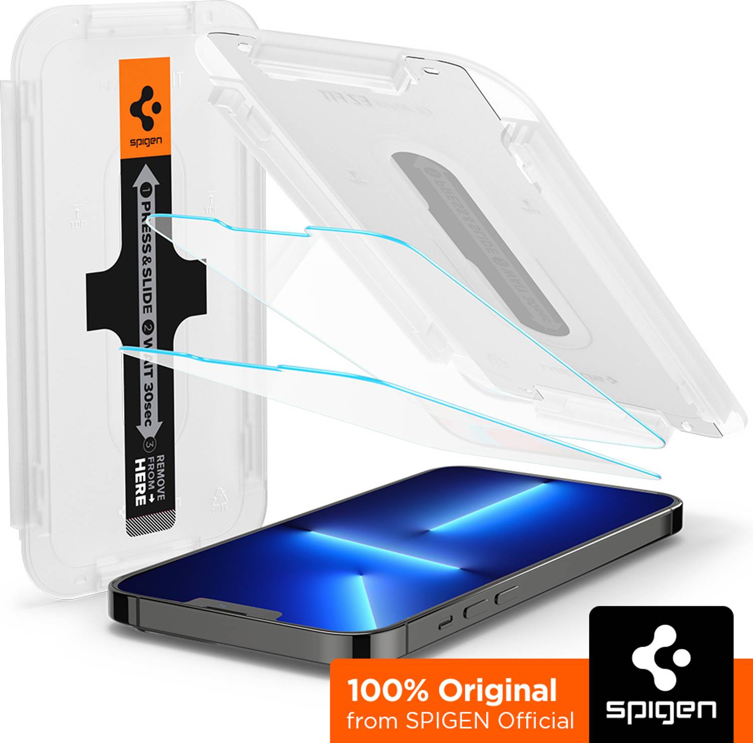 Spigen Tempered Glass Guard for Apple iPhone 14 Plus / iPhone 13