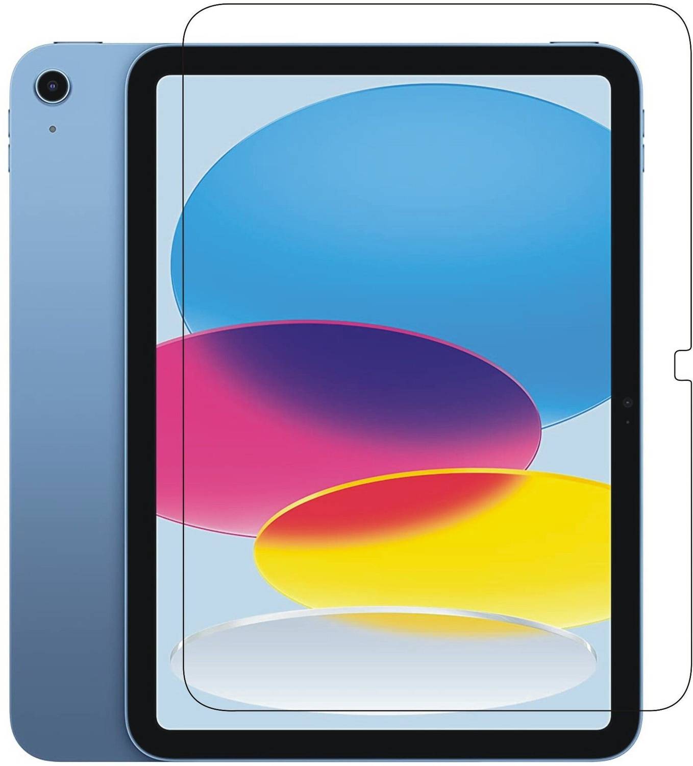 MOBIVIILE Tempered Glass Guard for iPad 11th Gen 10.9 inch
