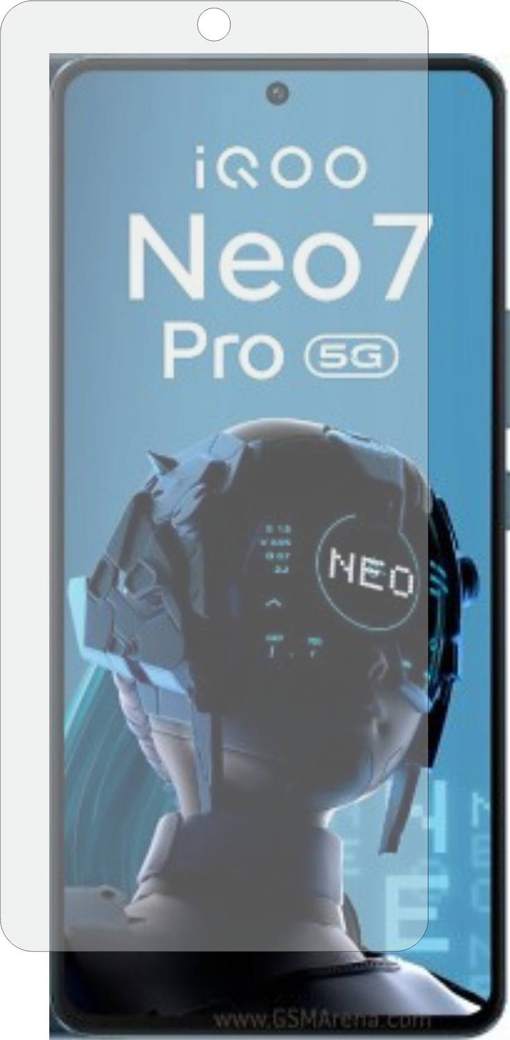 MOBART Tempered Glass Guard for IQOO Neo 7 Pro I2217 (Matte Finish)