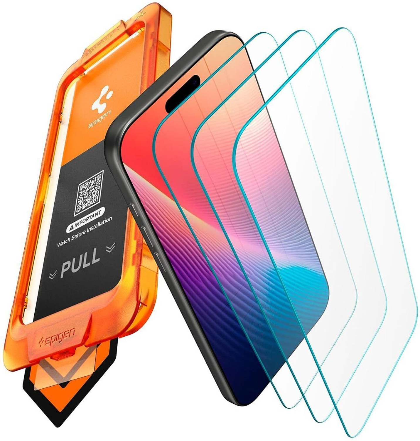 Image of Spigen Tempered Glass Guard for iPhone 17 Pro Max