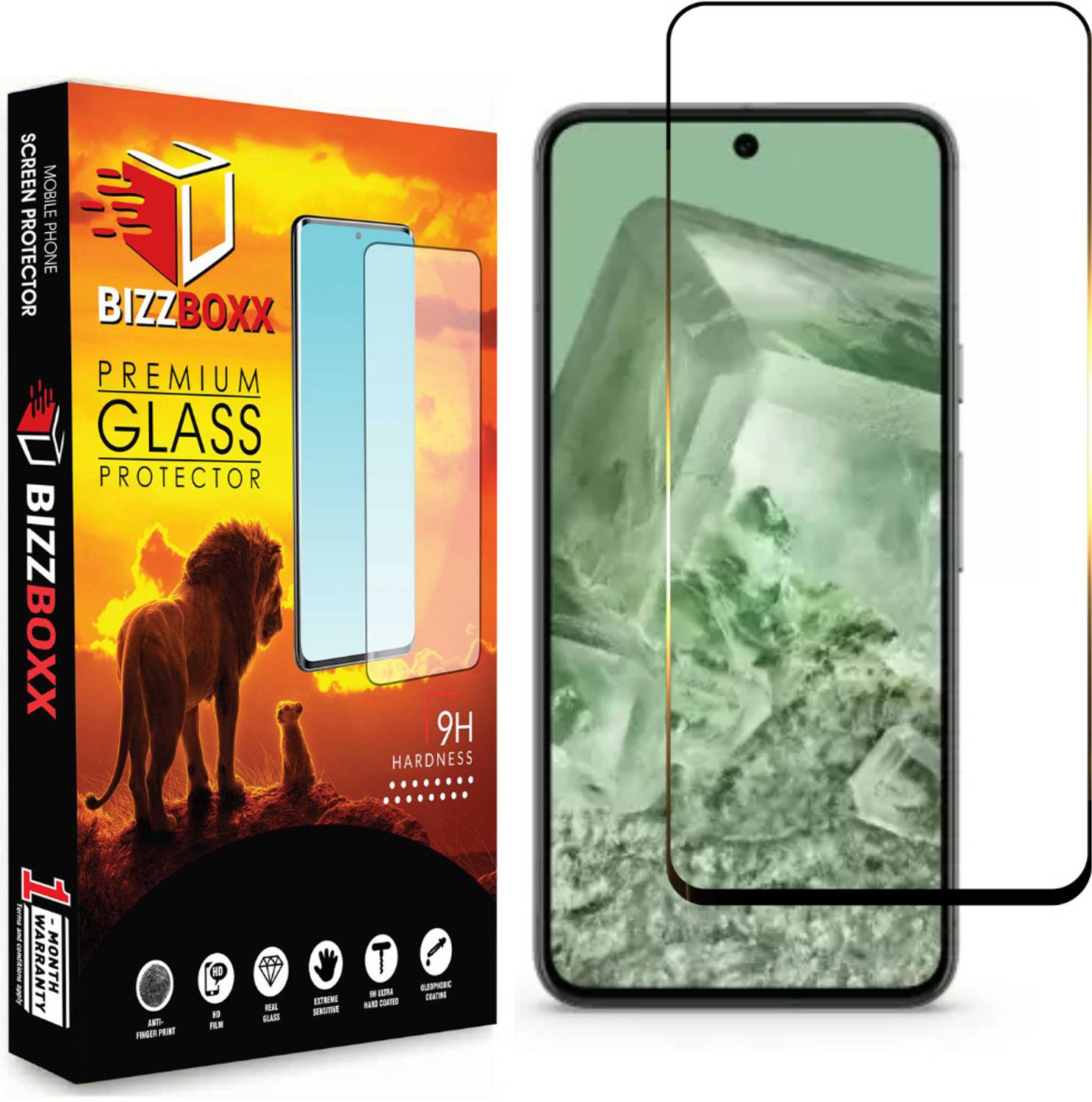 BizzBoxx Tempered Glass Guard for Google 8 (Pack of 1)