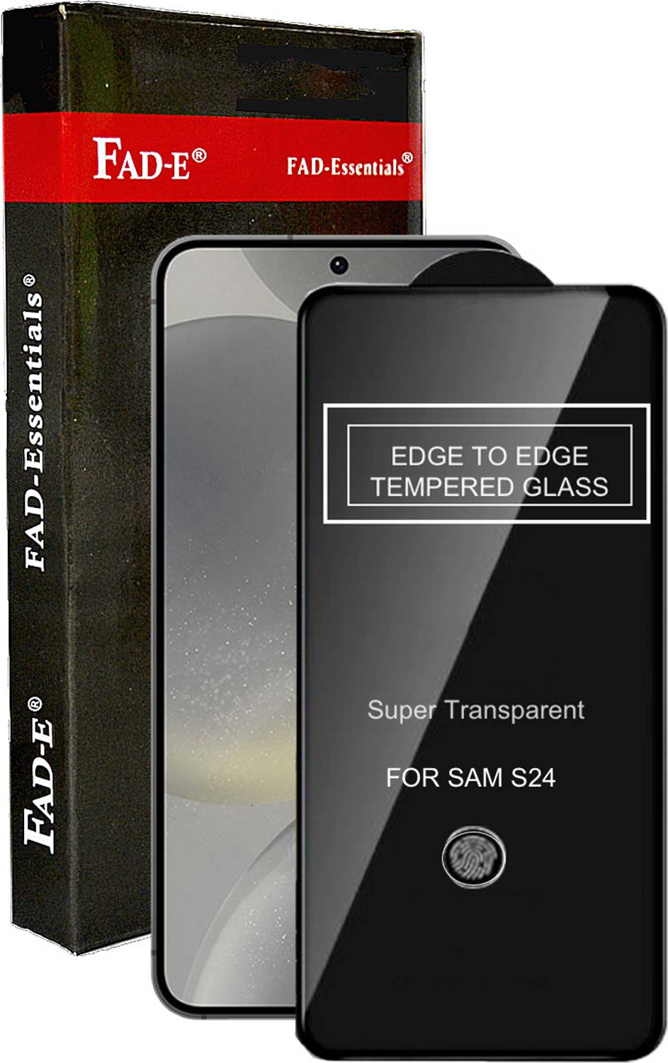 FAD-E Tempered Glass Guard for Samsung Galaxy S24 5G (Pack of 1)